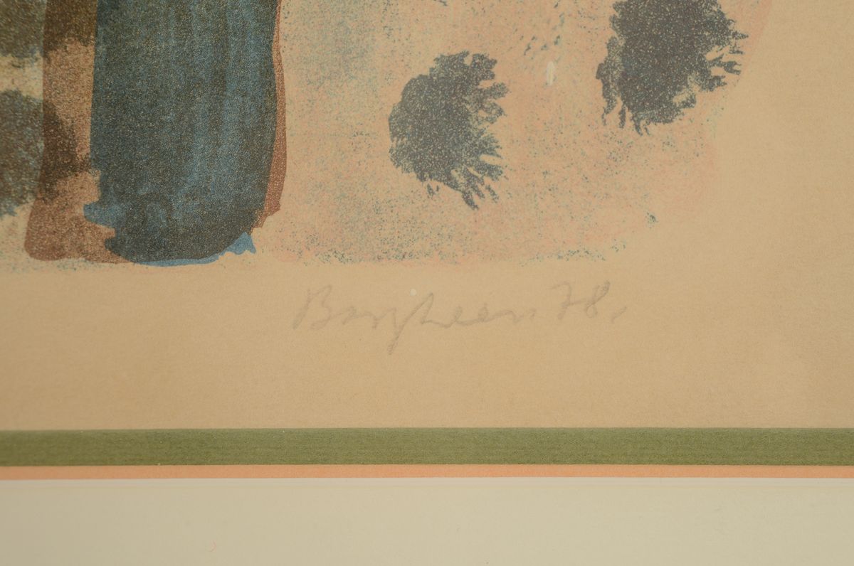 Detail a: Eduard Bargheer, 1901 - 1979 Hamburg, Ausbildung an der Kunstgewerbeschule Hamburg -Lerchenfeld, Mitglied der Hamburgischen Sezession, hier: ...