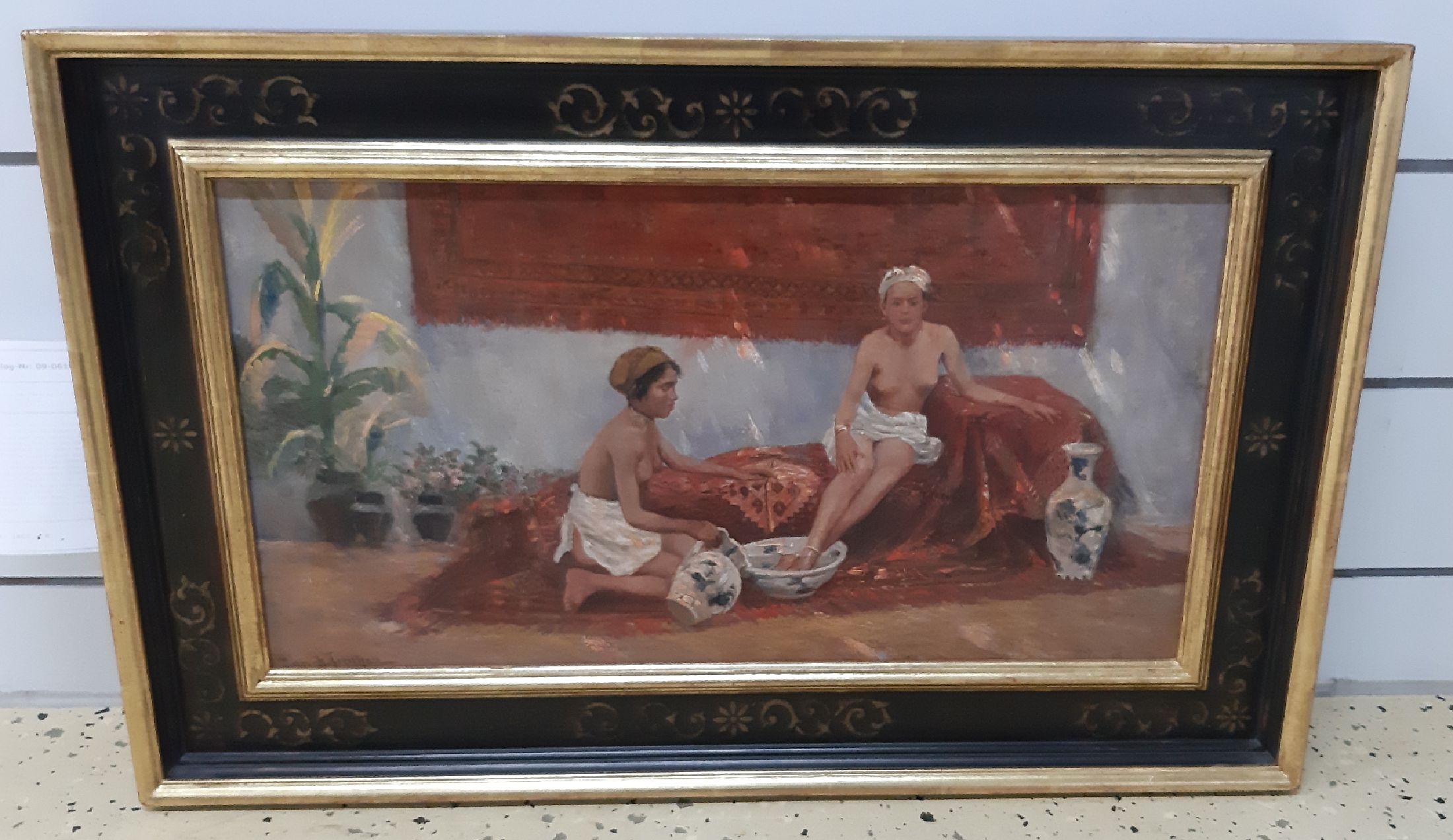 Detail d: Holger Hvitfeldt Jerichau, 1861-1900 Kopenhagen, Sohn des Bildhauers Jens Adolf Jerichau und der Malerin Elisabeth Jerichau Baumann, die ihn das ...