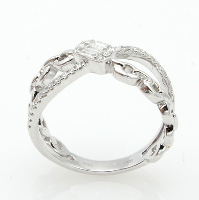Image 26445123 - Ring mit Brillanten und Diamanten