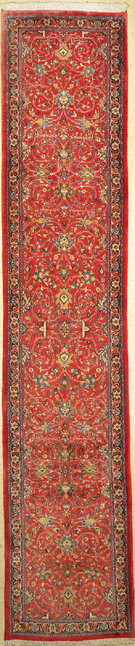 Sarogh fein, Persien, ca. 40 Jahre, Wolle auf Baumwolle, ca. 400 x 82 cm, EHZ: 2