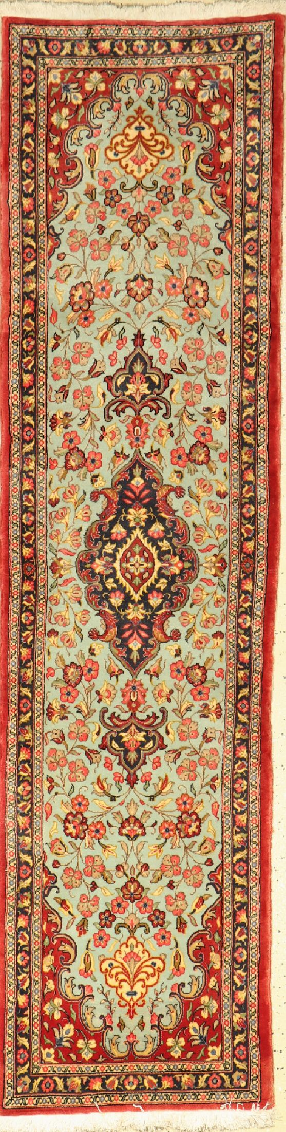 Ghom Kork, Persien, ca. 40 Jahre, Korkwolle, ca. 195 x 50 cm, gereinigt, EHZ: 2