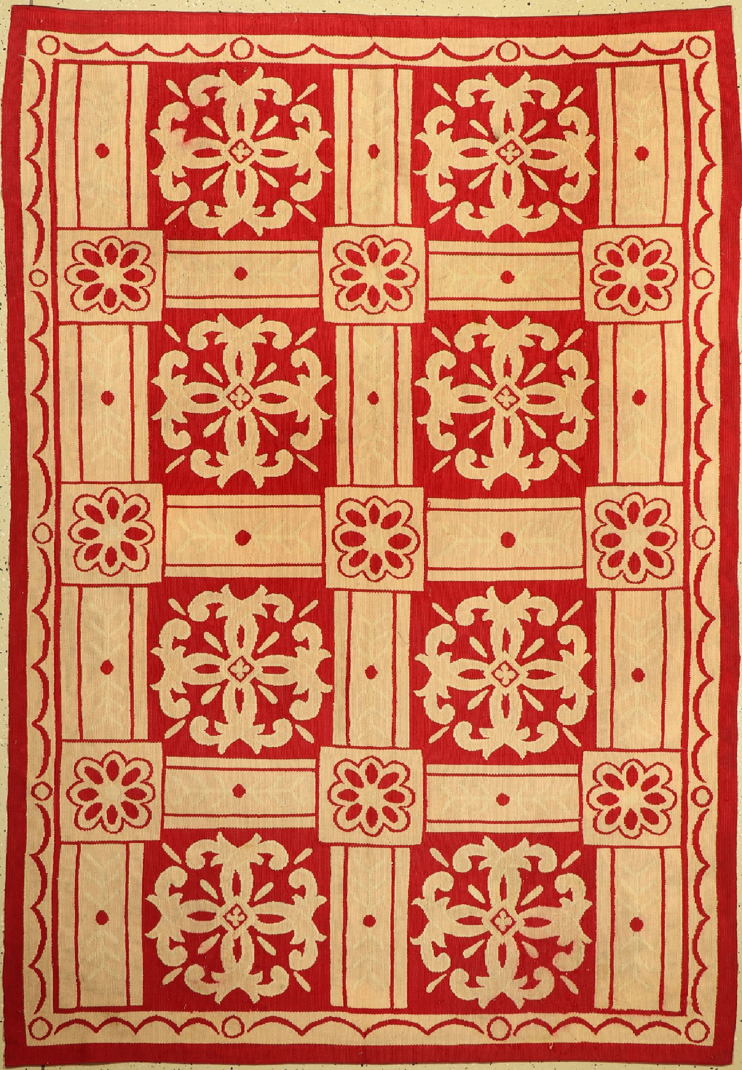 Tapisseri alt, Belgien, um 1950, Wolle auf Baumwolle, ca. 235 x 163 cm, EHZ: 2
