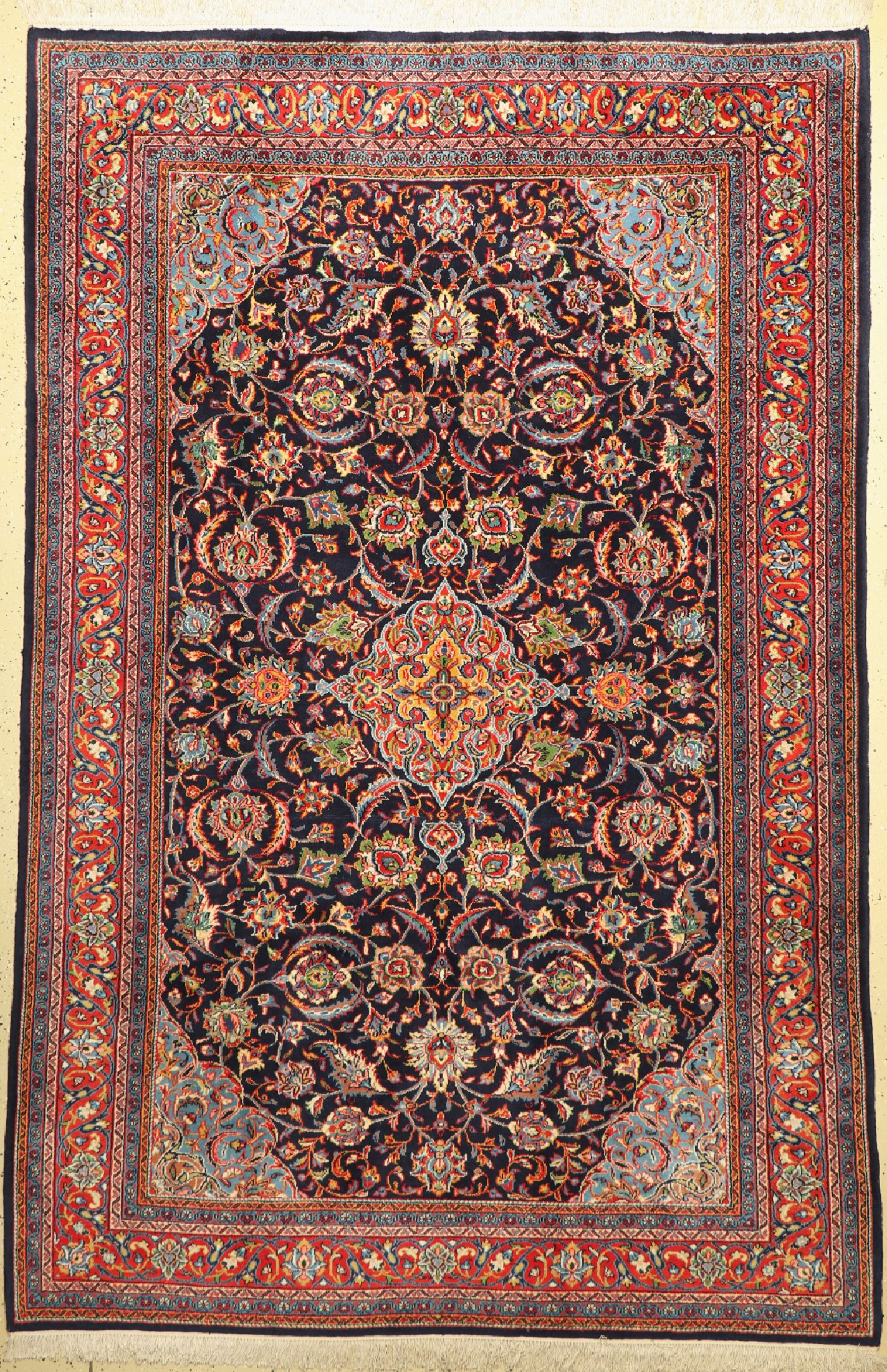 Sarogh fein, Persien, ca. 50 Jahre, Wolle auf Baumwolle, ca. 295 x 200 cm, gereinigt, EHZ: 2