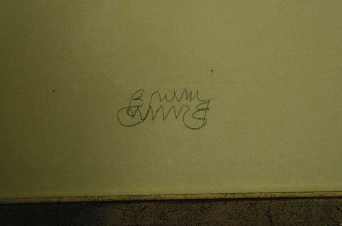 Detail a: Bruno Bruni,geb. 1935, zwei Lithographien, Porträt, num. 21/200, handsigniert, 50 x 33 cmund ca. 67 x 100 cm, handsigniert, num. 113/150, Blatt ...
