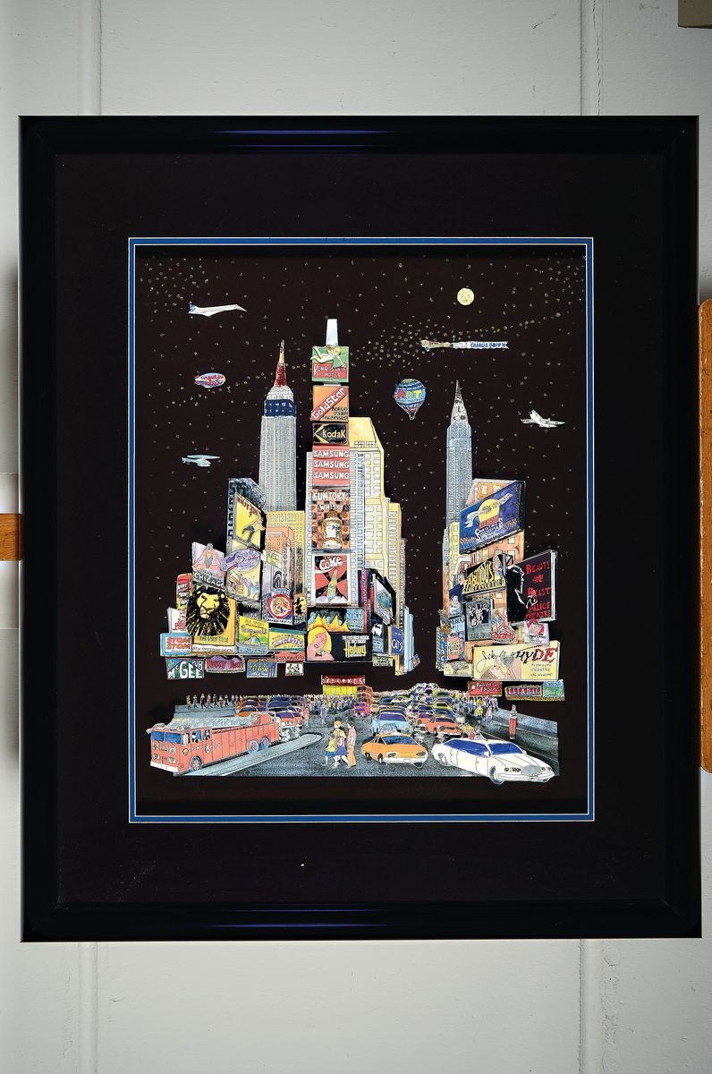 Detail k: Steve McGee, geb. 1948, "Nights On Broadway", num. 57/650, handsigniert, PP:60 x 48 cm, Rahmen: 88 x 73 cm