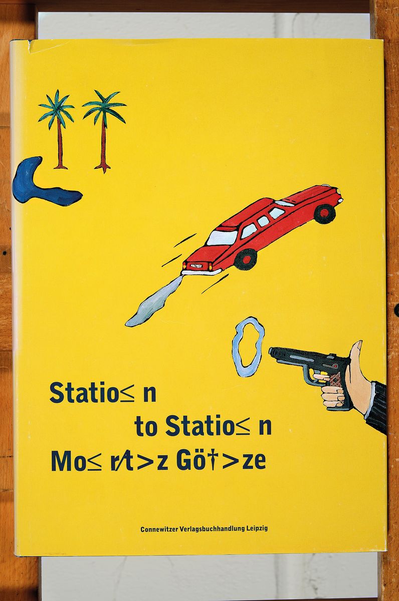 Detail k: Moritz Götze, 1964 Halle, Grafiker u. Objektkünstler, Lehraufträge an der Kunsthochschule Burg Giebichenstein Halle u. an der Ecole Nationale ...