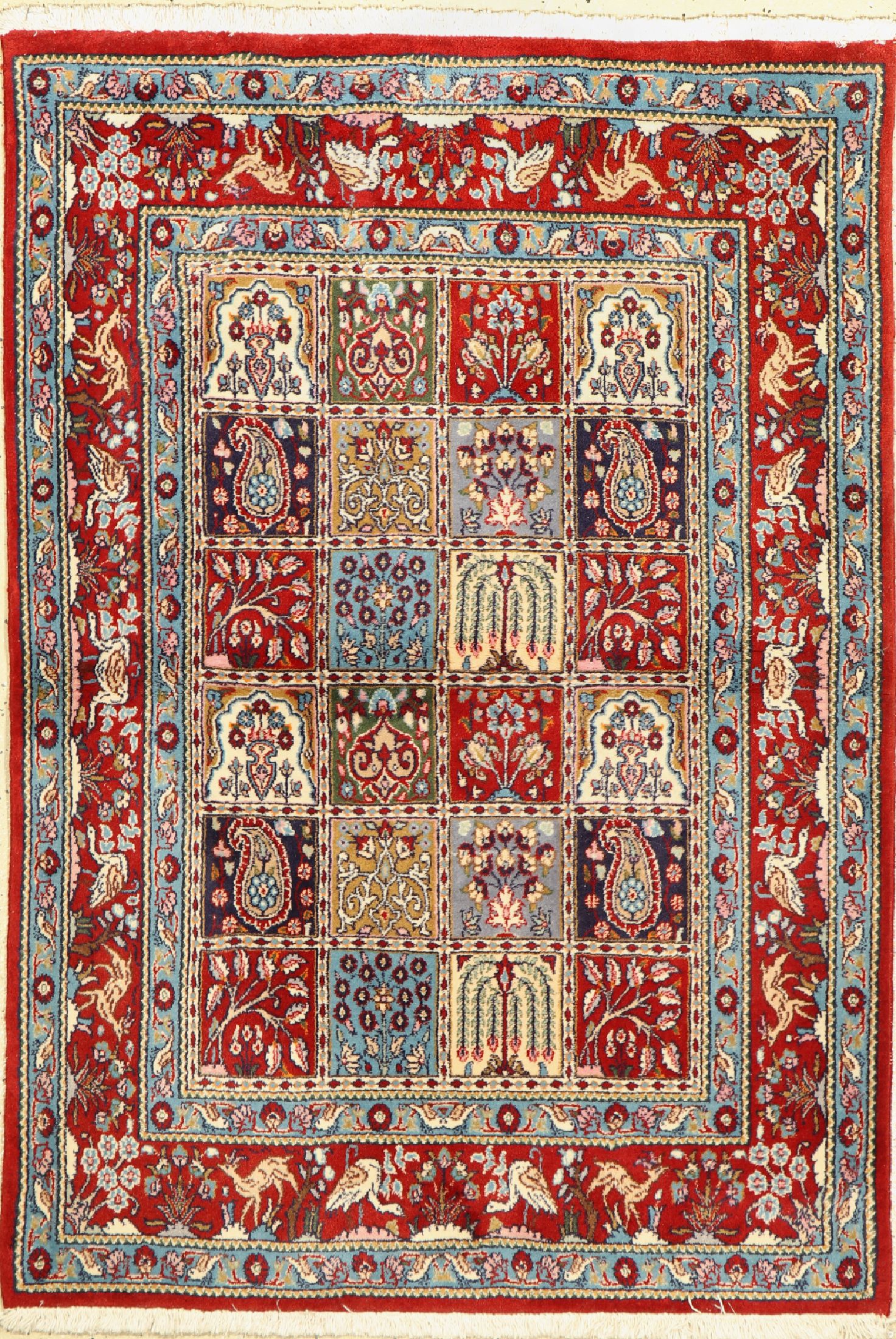 Felder Mud fein, Persien, ca. 40 Jahre, Korkwolle, ca. 150 x 103 cm, EHZ: 2
