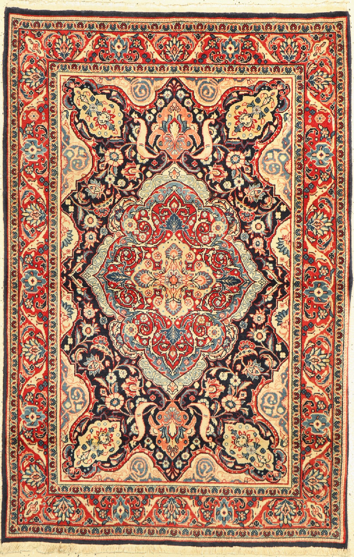 Ghiasabad fein, Persien, ca. 60 Jahre, Wolle auf Baumwolle, ca. 163 x 105 cm, EHZ: 2