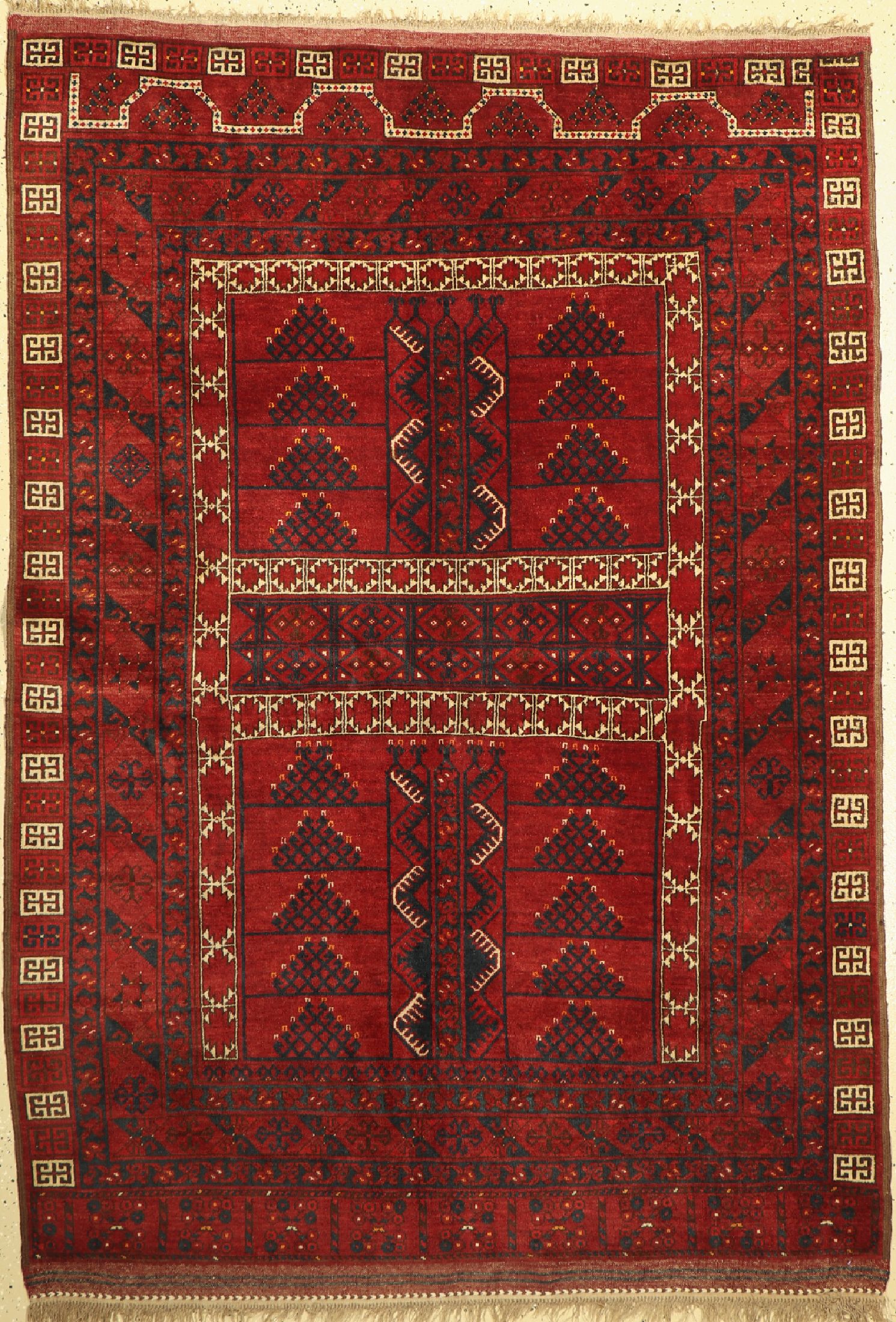 Ersari Hatschlou, Afghanistan, um 1960, Wolle auf Wolle, ca. 220 x 153 cm, EHZ: 2
