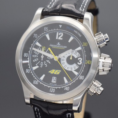 26456521a - Jaeger-LeCoultre Armbandchronograph Master Compressor Sondermodell Valentino Rossi Referenz 146.8.25