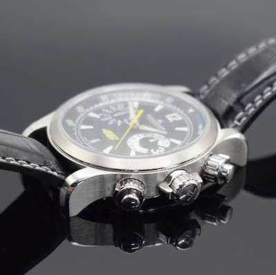 26456521c - Jaeger-LeCoultre Armbandchronograph Master Compressor Sondermodell Valentino Rossi Referenz 146.8.25
