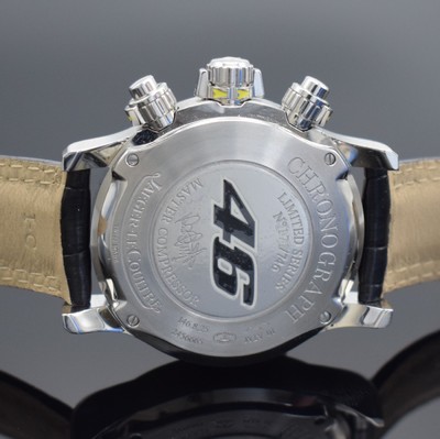 26456521d - Jaeger-LeCoultre Armbandchronograph Master Compressor Sondermodell Valentino Rossi Referenz 146.8.25