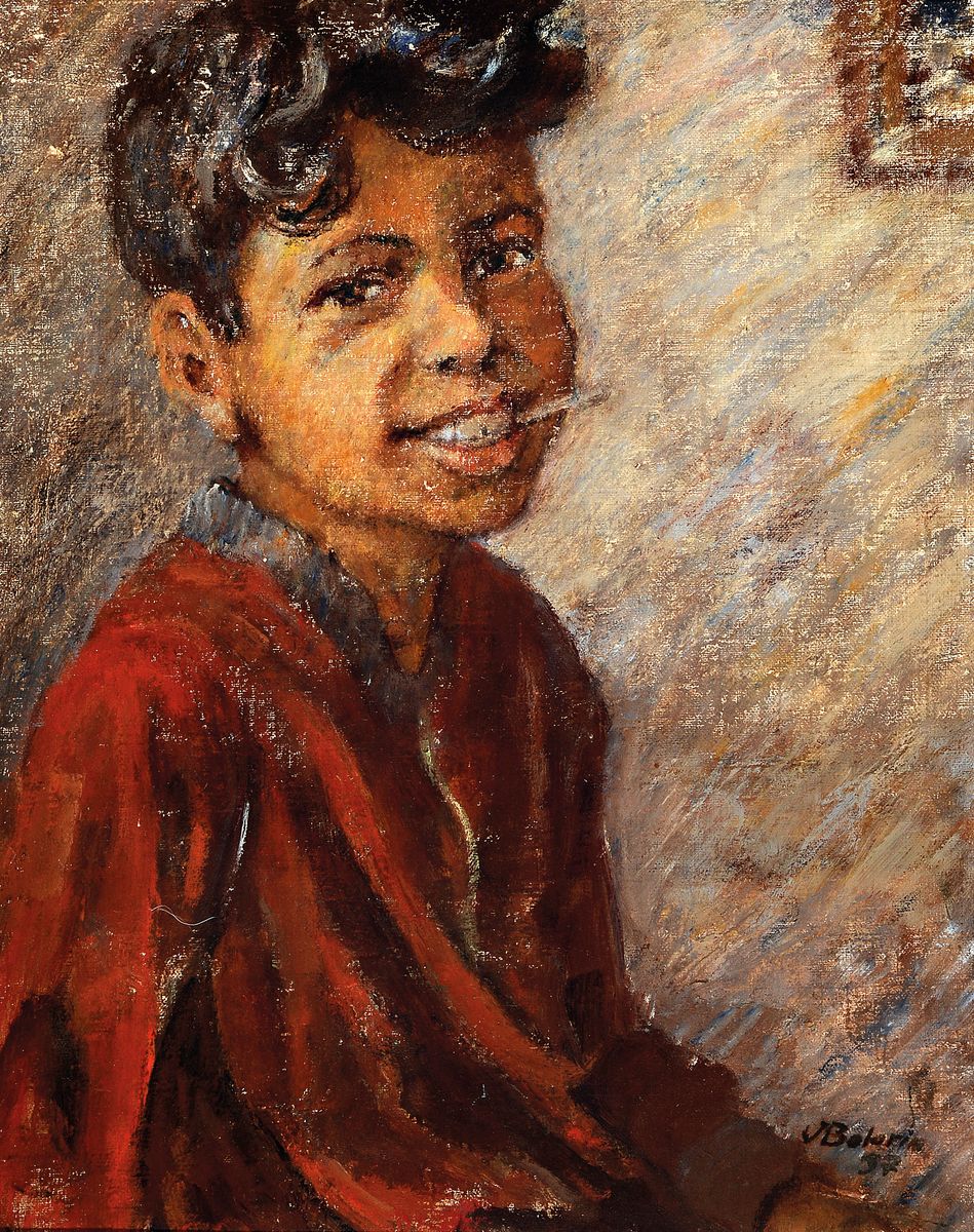 Vilem Balarin, 1894 Zabreh bei Hlucin/Mähren - 1978 Hlucin, 1912-17 Studium an der Akademie in Breslau, Studienreisen nach Berlin, 1943/44 privates ...