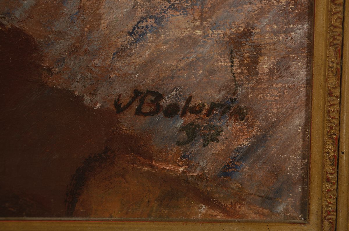 Detail a: Vilem Balarin, 1894 Zabreh bei Hlucin/Mähren - 1978 Hlucin, 1912-17 Studium an der Akademie in Breslau, Studienreisen nach Berlin, 1943/44 privates ...