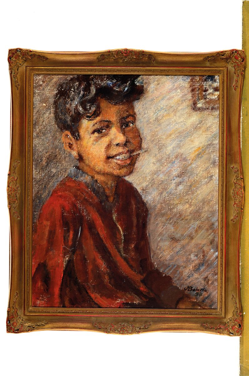 Detail k: Vilem Balarin, 1894 Zabreh bei Hlucin/Mähren - 1978 Hlucin, 1912-17 Studium an der Akademie in Breslau, Studienreisen nach Berlin, 1943/44 privates ...