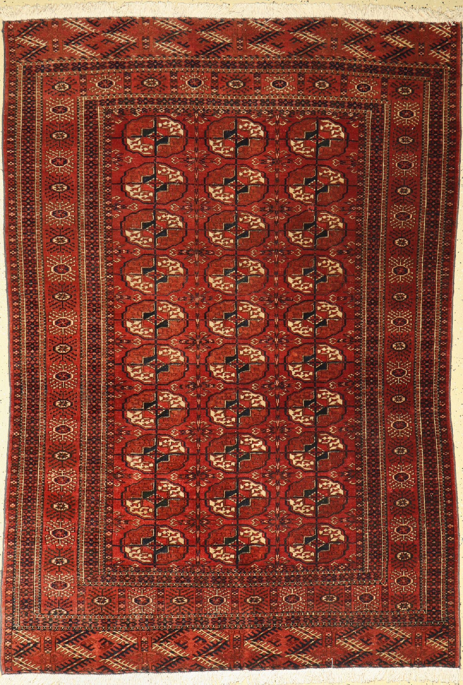 Buchara alt, Turkmenistan, um 1940, Wolle auf Wolle, ca. 203 x 143 cm, EHZ: 3