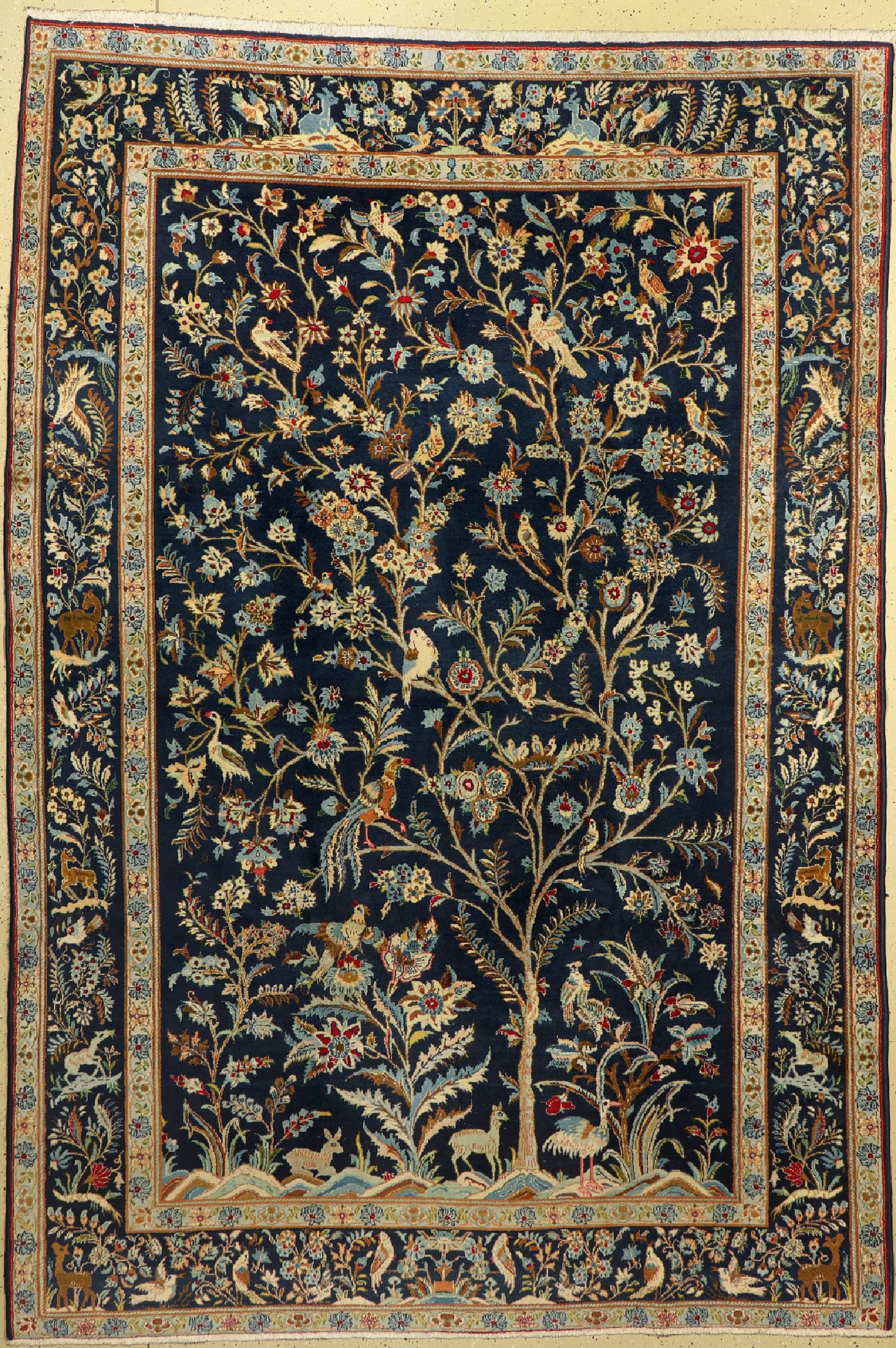 Keschan alt, Persien, um 1950, Wolle auf Baumwolle, ca. 340 x 230 cm, EHZ: 2
