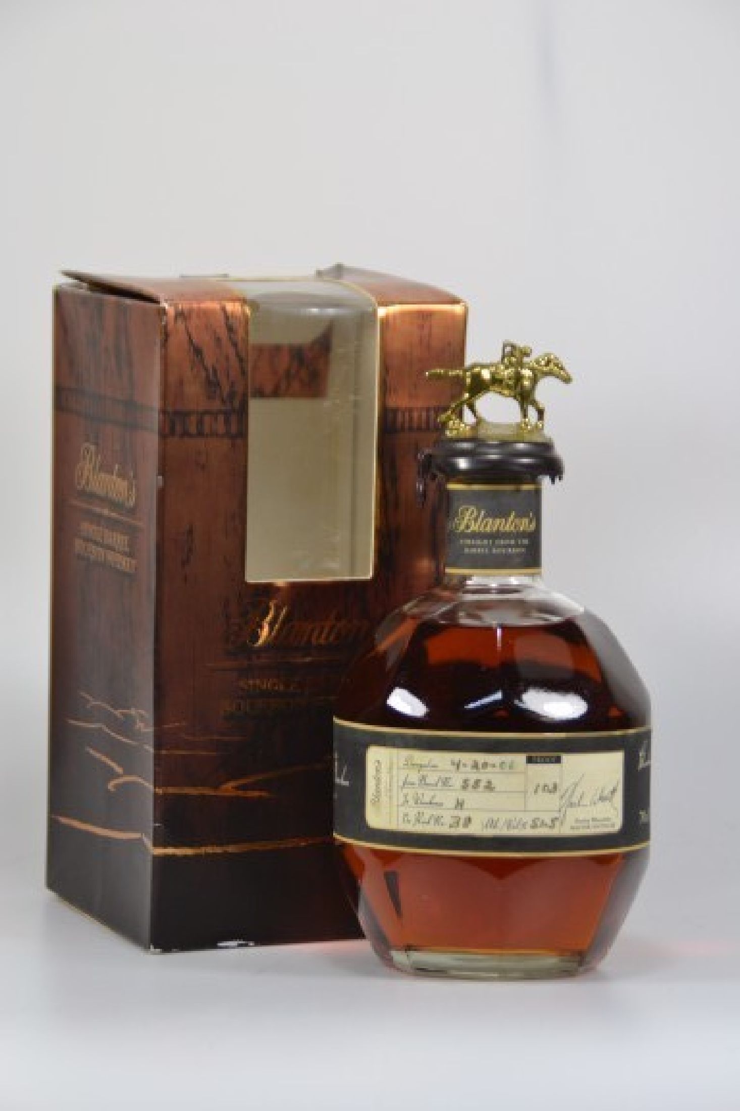 Detail a: 1 Flasche Kentucky Straight Bourbon Whisky, Single Barrel, guter Erhaltungszustand