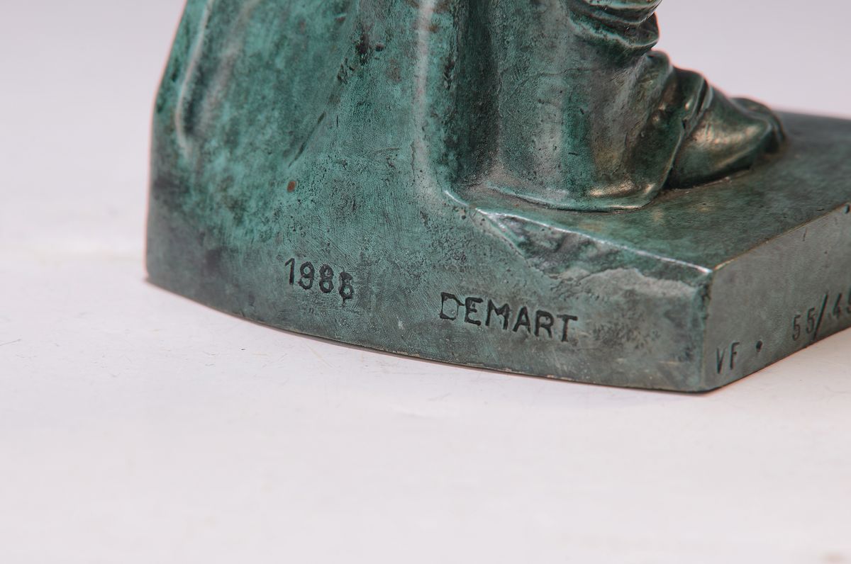 Detail b: Salvador Dali, 1904 Figueres - 1989, "Venus a Tiroirs", Bronze blau patiniert, bez. "Valsuani", rückseitig dat. 1988 Demart, ...