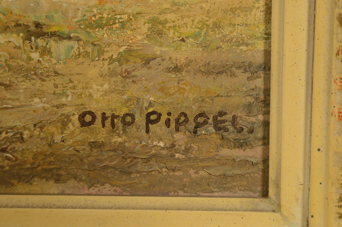 Detail a: Otto Pippel, 1878 Lodz - 1960 Planegg, Studium an der Kunstgewerbeschule Straßburg und an der Akademie Dresden, Mitglied der Münchner ...