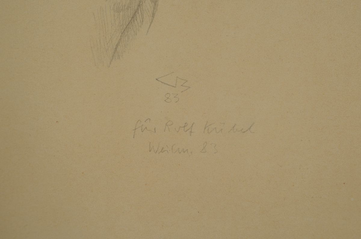 Detail a: Günther Blau, 1922 Elberfeld - 2007 Marburg, der Künstler studierte in München und Karlsruhe und lebte u. arbeitete in Marburg, bekannt für seine ...