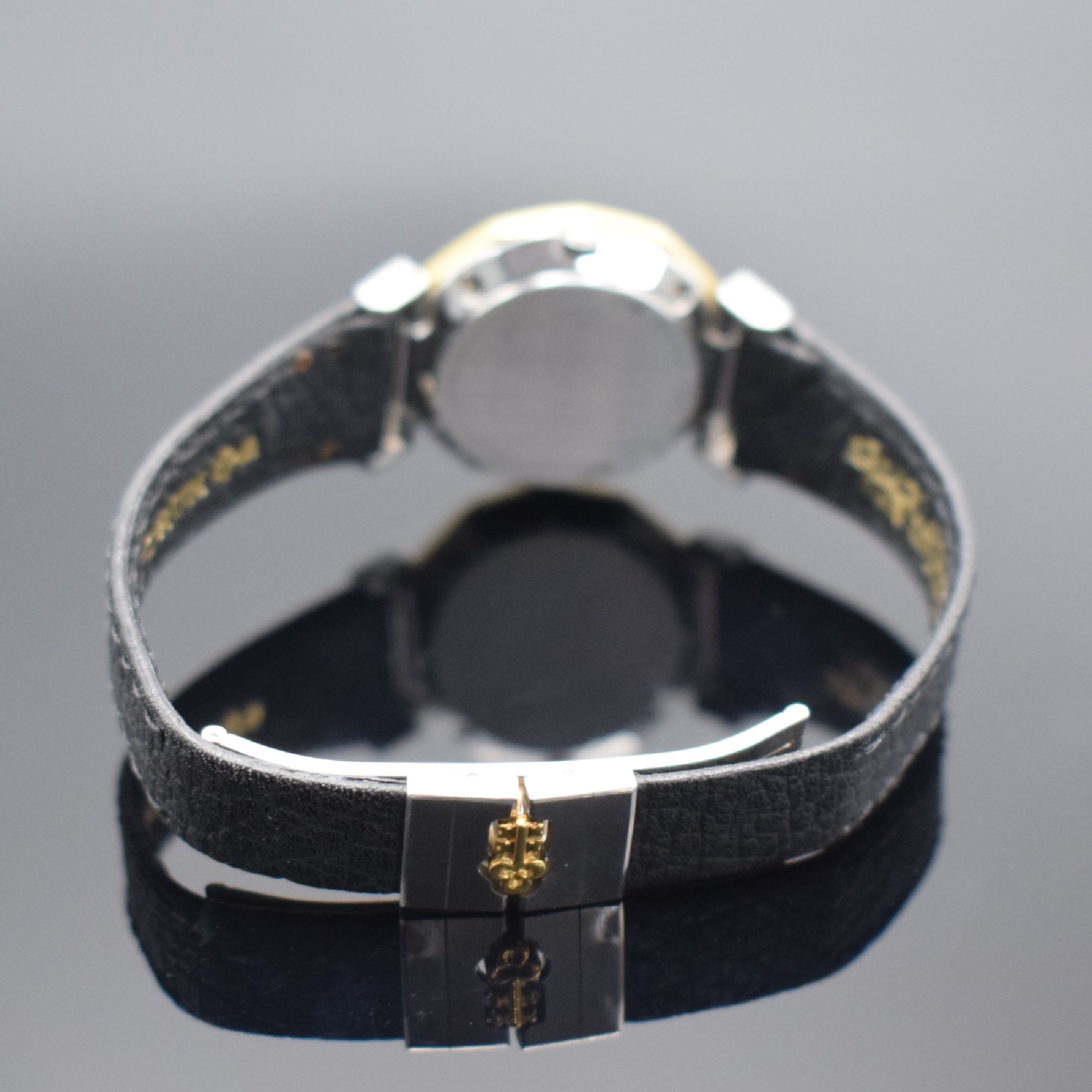 Detail b: CORUM Damenarmbanduhr Admiral´s Cup Referenz 39.930.21, Schweiz um 1990, quarz, Edelstahl/Gold kombiniert inkl. orig. Lederband m. dopp. Faltschl., ...