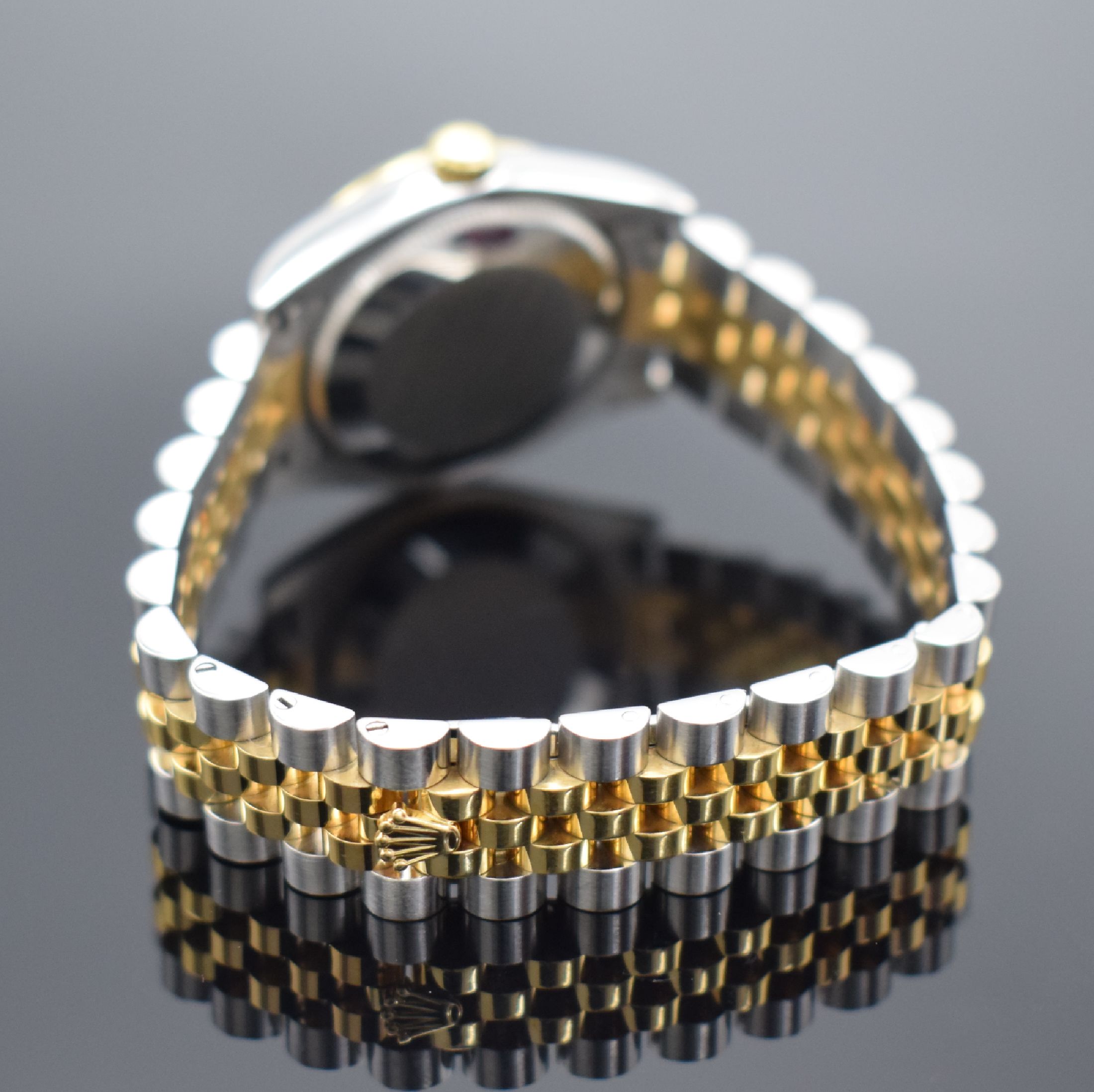 Detail b: ROLEX Damenarmbanduhr Datejust 31 Referenz 178273, Automatik, LC 100, Z-Serie, Chronometer der Superlative in Edelstahl/Gold kombiniert inkl. ...
