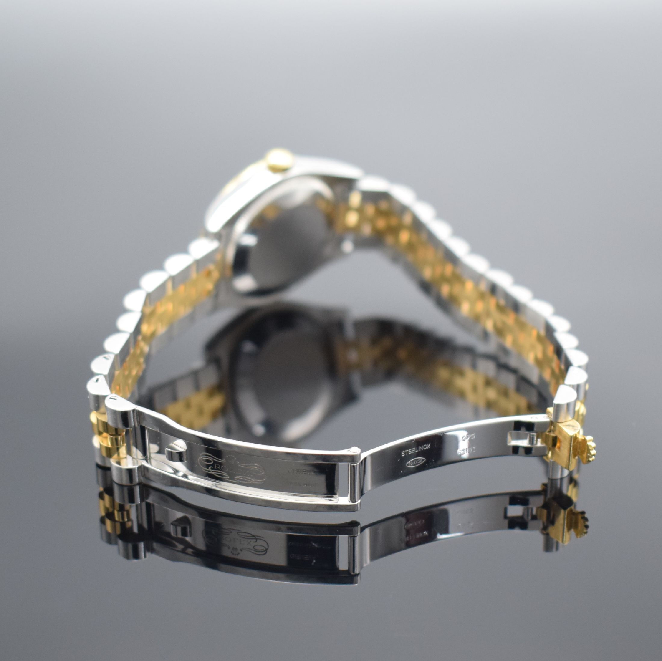 Detail c: ROLEX Damenarmbanduhr Datejust 31 Referenz 178273, Automatik, LC 100, Z-Serie, Chronometer der Superlative in Edelstahl/Gold kombiniert inkl. ...