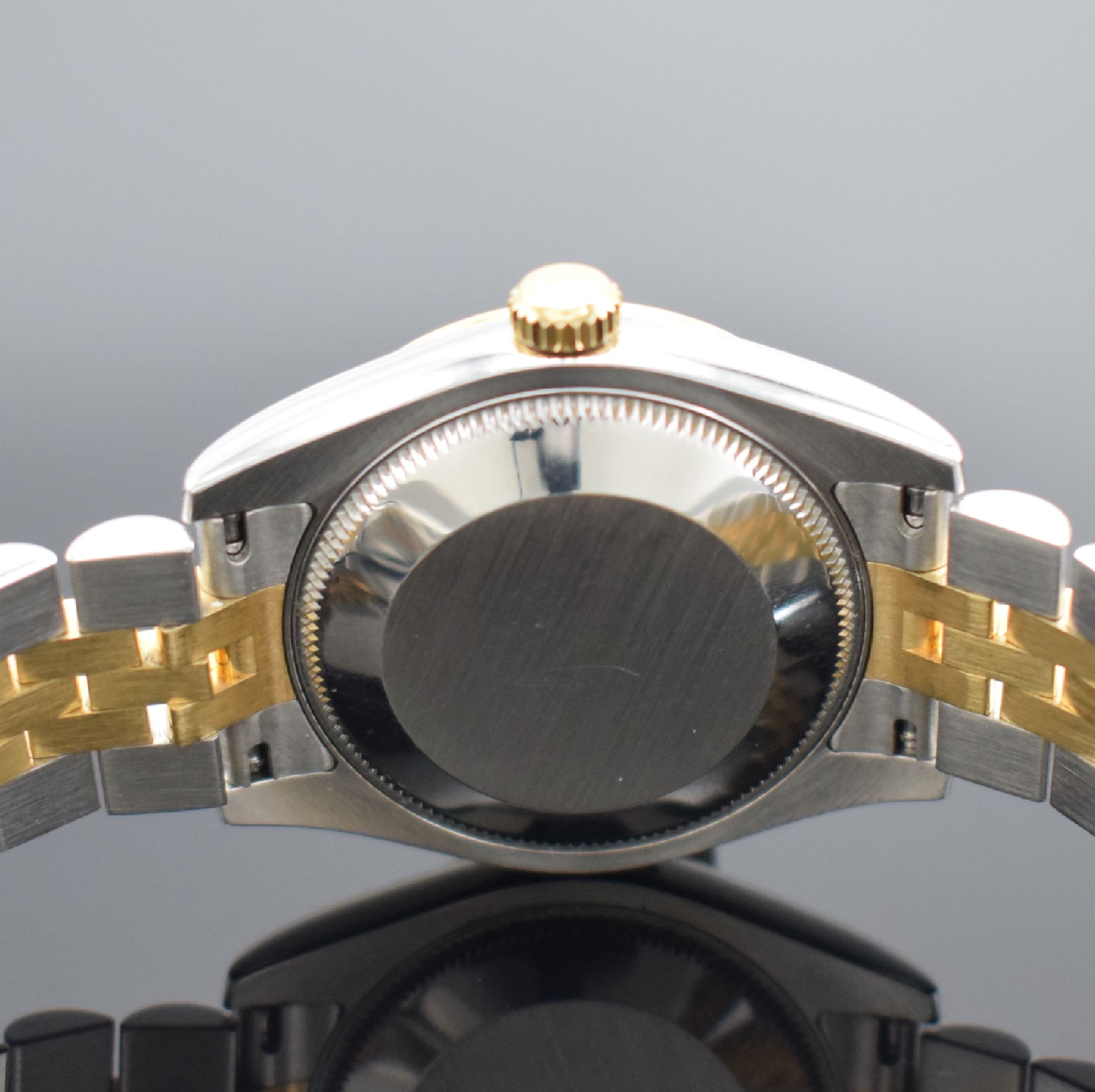 Detail e: ROLEX Damenarmbanduhr Datejust 31 Referenz 178273, Automatik, LC 100, Z-Serie, Chronometer der Superlative in Edelstahl/Gold kombiniert inkl. ...
