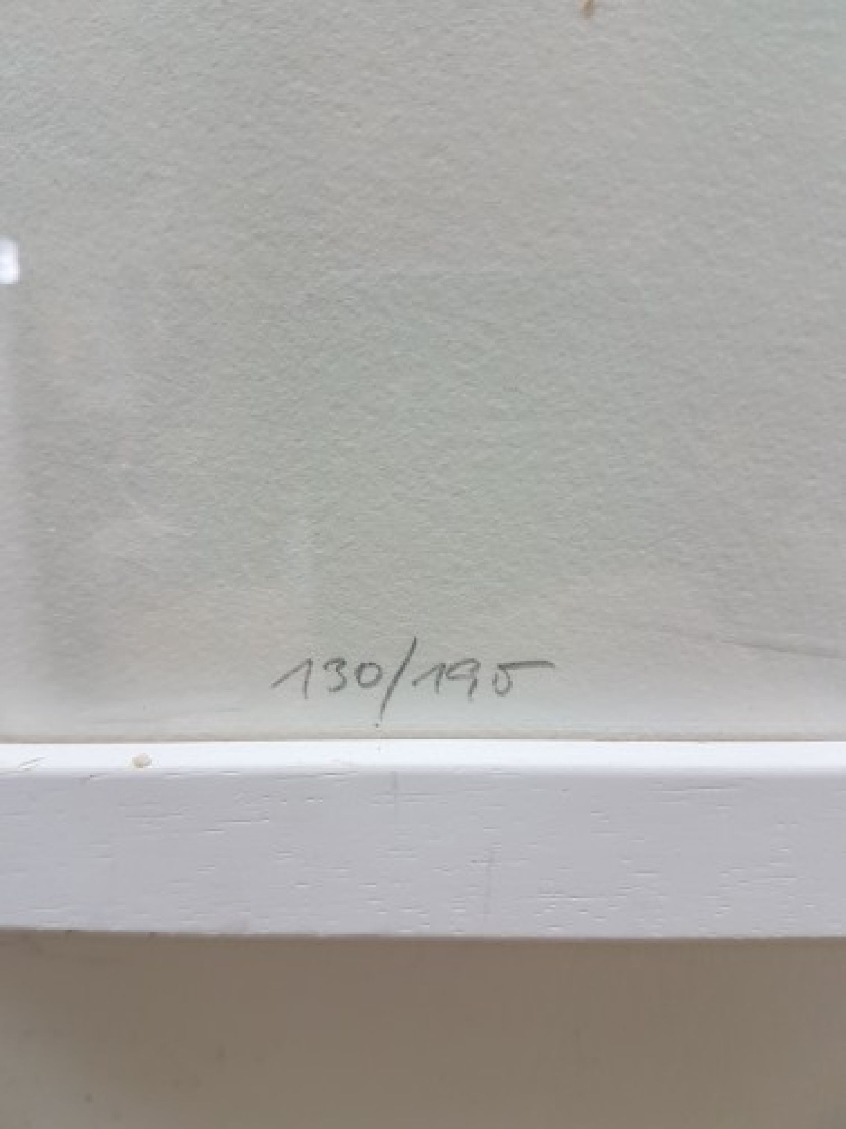 Detail d: Heinz Mack, geb. 1931, Siebdruck auf Büttenpapier, das riesige Blatt ist handsigniert und nummeriert 130/190, aus dem Jahre 1981, 106 x 78 cm, ...