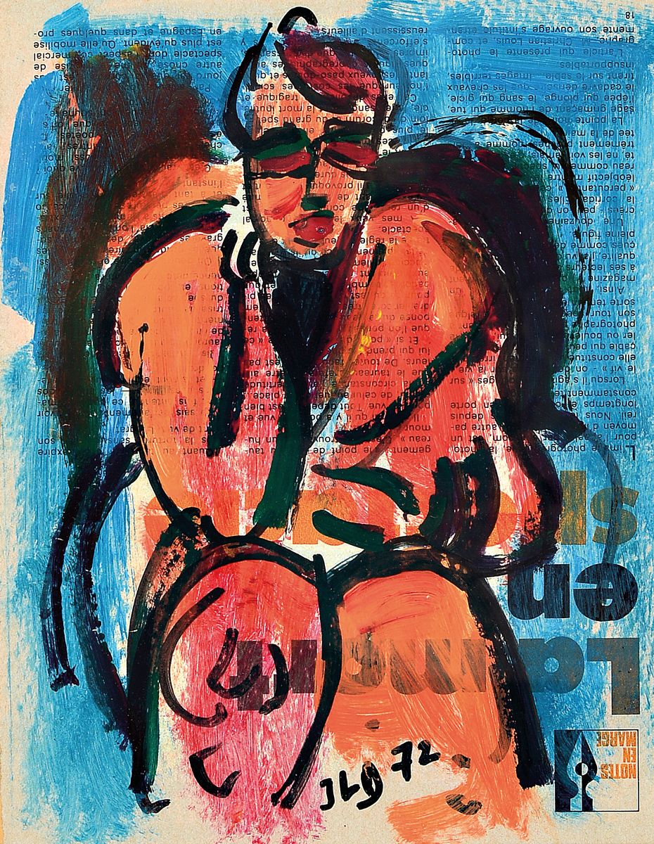 Jean-Luis Dubuc, geb. 1946 in Bordeaux, bekannter französischer Maler und Neoexpressionist, Diplom-Studium an der Akademie des Beaux-Arts de ...
