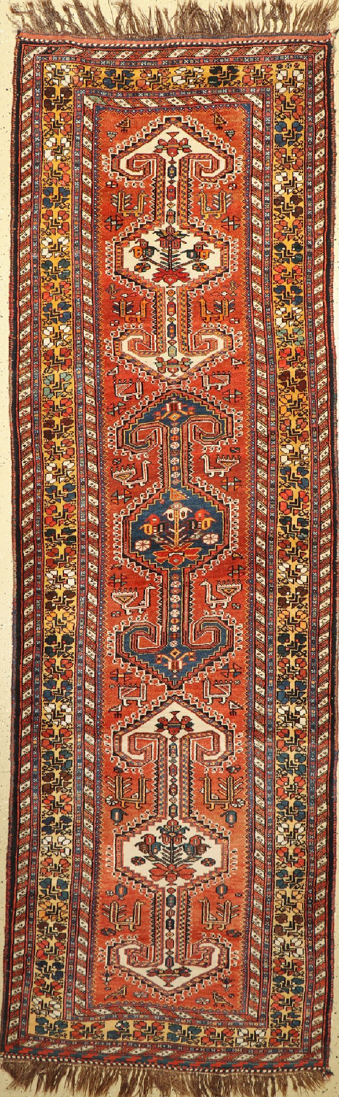 Ghaschgai, Persien, um 1940, Wolle auf Wolle, ca. 350 x 110 cm, EHZ: 2