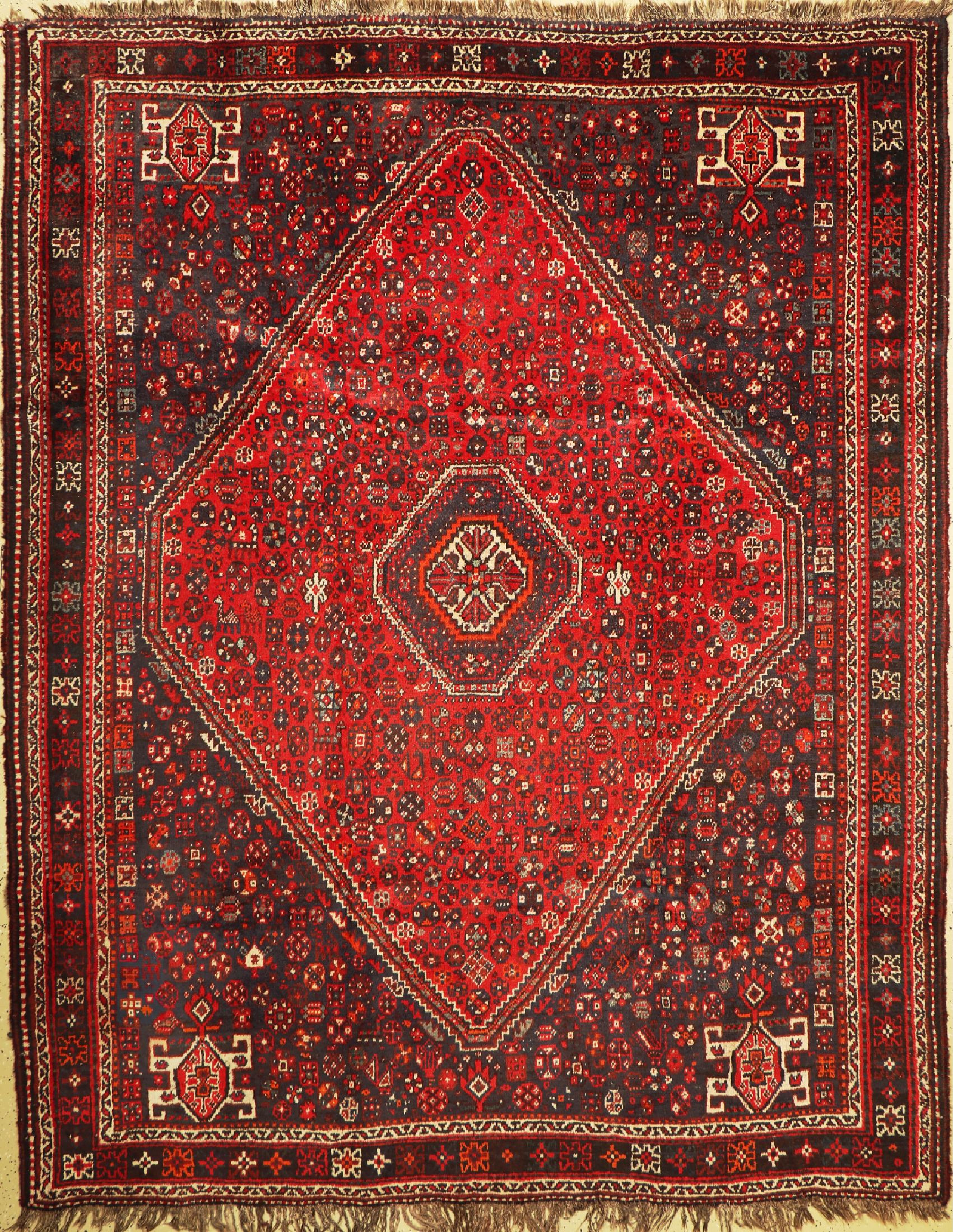 Ghaschgai, Persien, um 1960, Wolle auf Wolle, ca. 295 x 235 cm, EHZ: 2