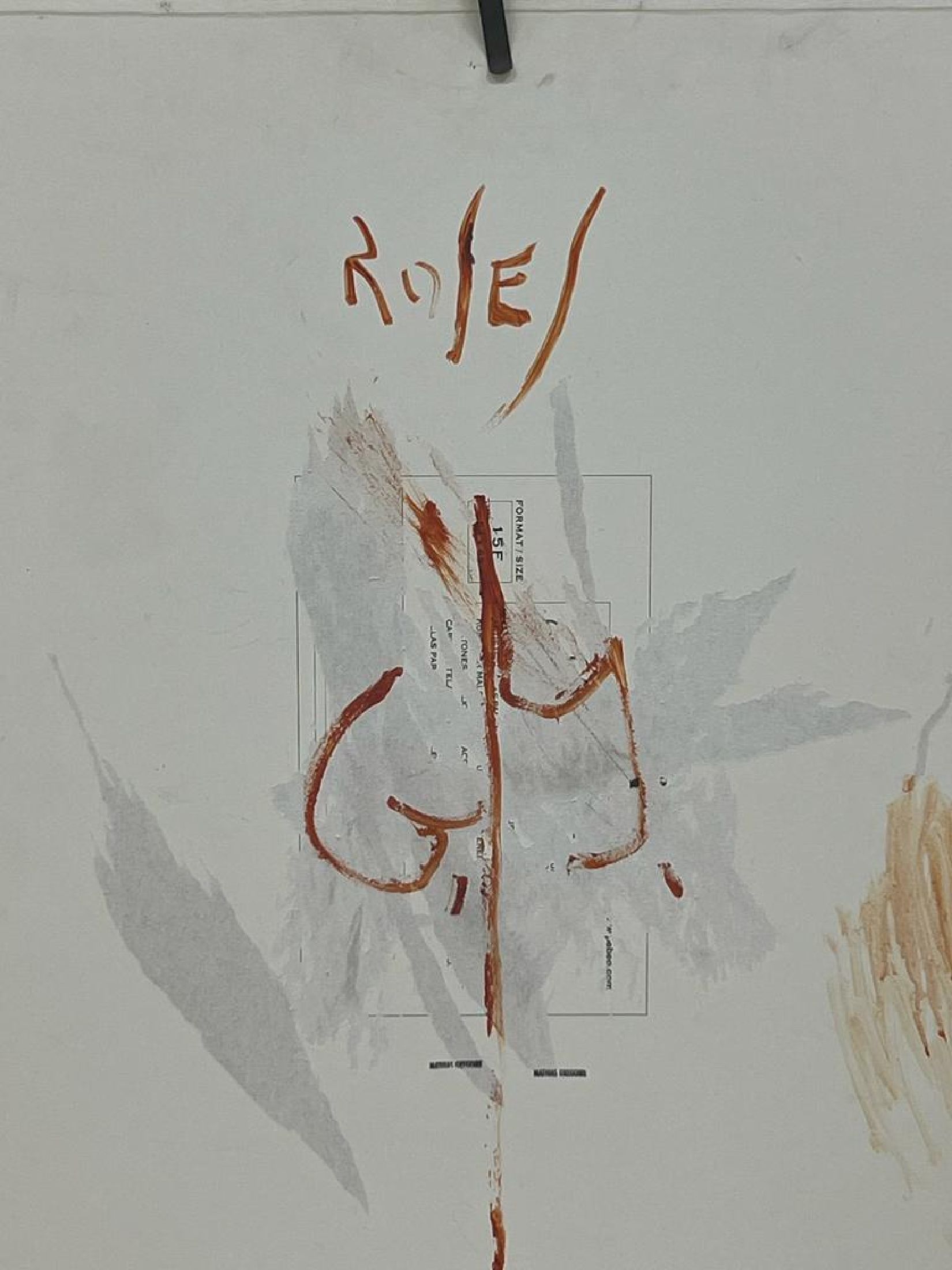 Detail b: Mathias Gregroire, geb. 1967, in Perigueux/ Frankreich, lebt in der Dordogne, bekannter französischer Maler und Bildhauer, zahlreiche nationale und ...