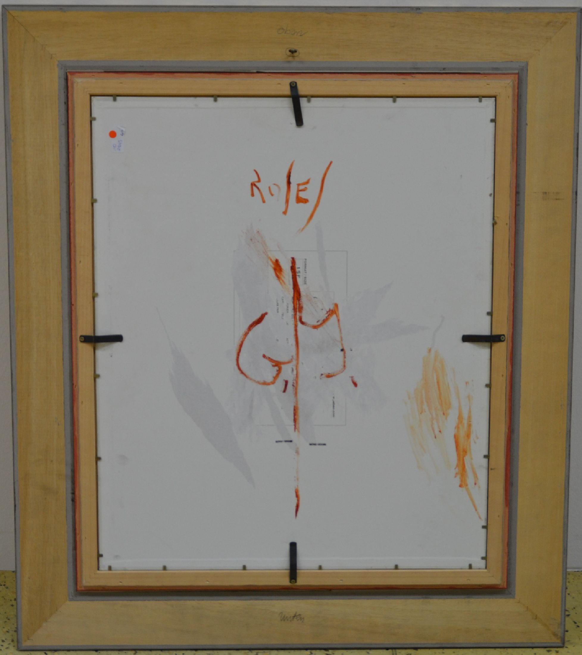Detail c: Mathias Gregroire, geb. 1967, in Perigueux/ Frankreich, lebt in der Dordogne, bekannter französischer Maler und Bildhauer, zahlreiche nationale und ...