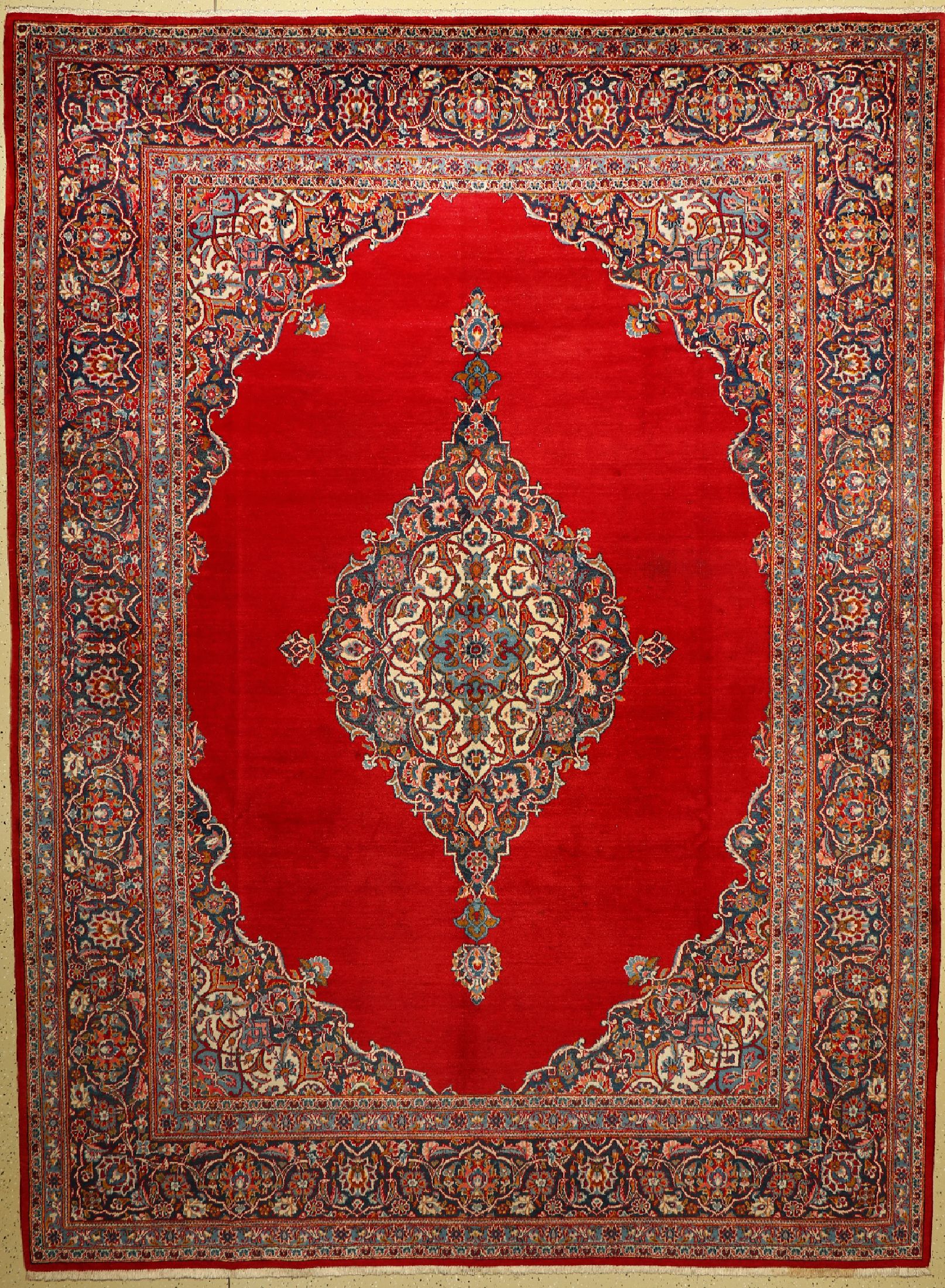 Keschan alt, Persien, um 1960, Wolle auf Baumwolle, ca. 347 x 258 cm, EHZ: 3