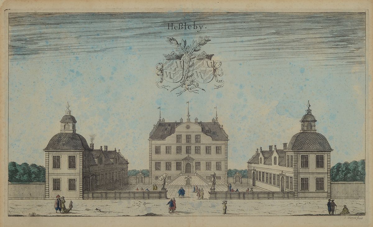 Zwei Kupferstiche, 17. Jh., a. Arselnal in Stockholm, bez. Templum St. Catharinae a Sereniß Rege carolo Gustavo, Holmiae fundatum, ca. 21 x 34.5 cm ...