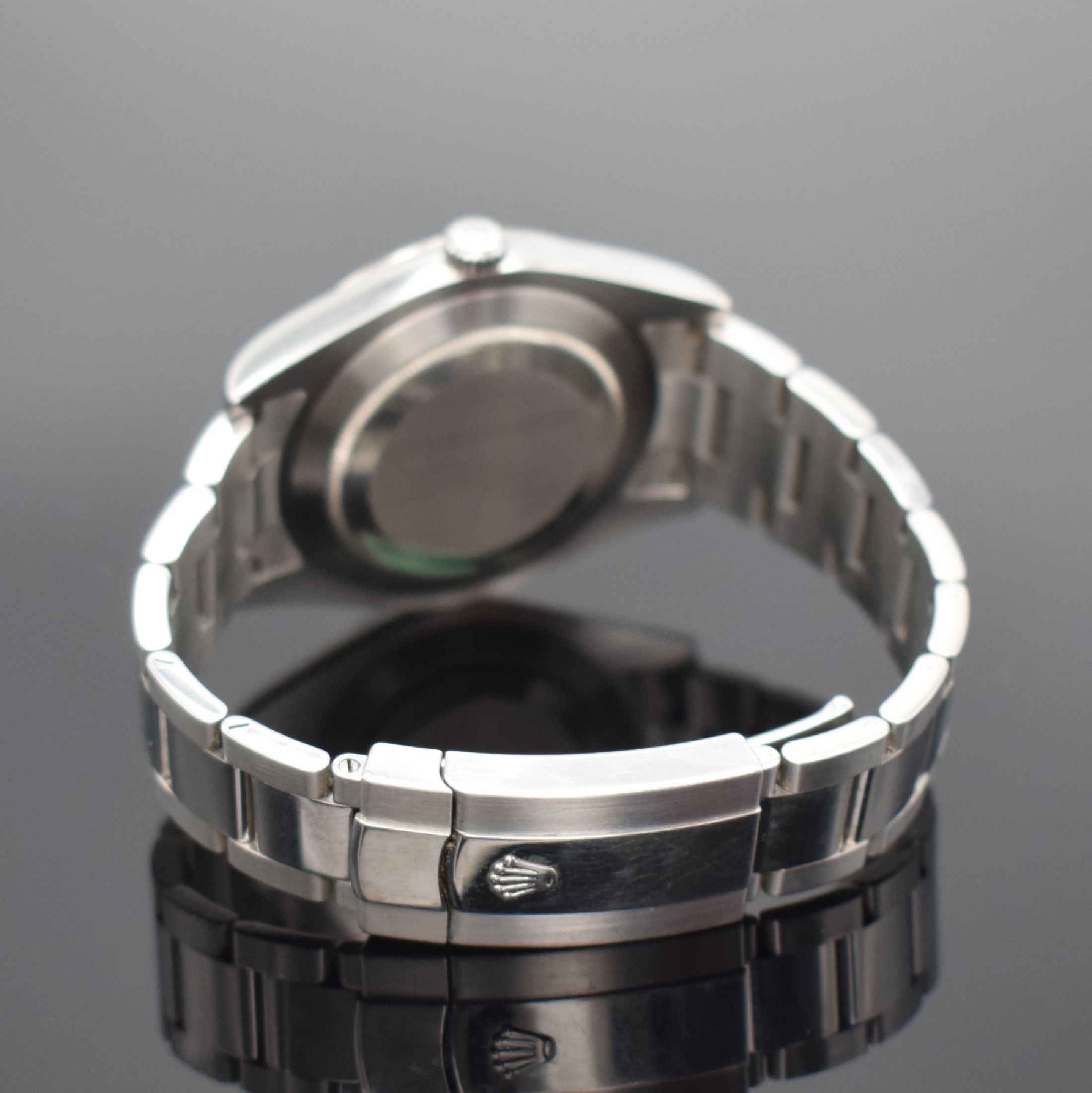 Detail b: ROLEX Oyster Perpetual Datejust II Herrenarmbanduhr Referenz 116334, Schweiz um 2015, Automatik, Chronometer der Superlative in Edelstahl inkl. ...