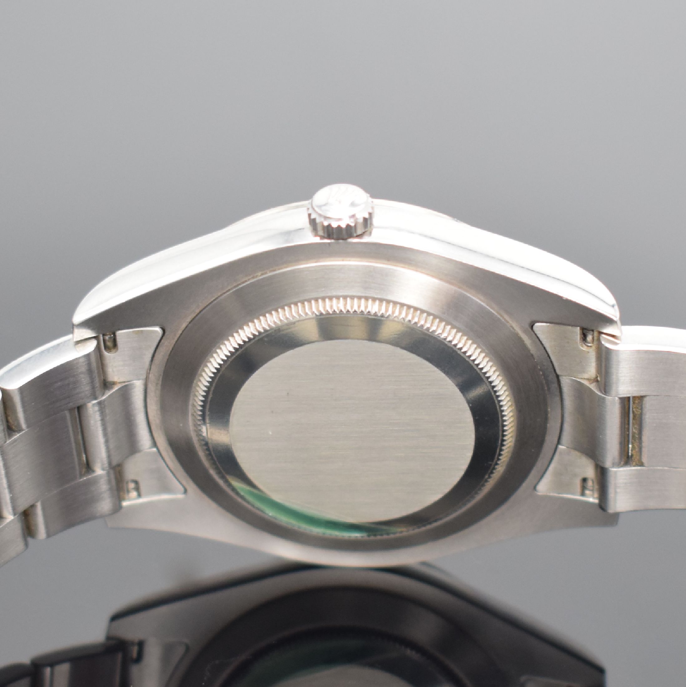 Detail d: ROLEX Oyster Perpetual Datejust II Herrenarmbanduhr Referenz 116334, Schweiz um 2015, Automatik, Chronometer der Superlative in Edelstahl inkl. ...