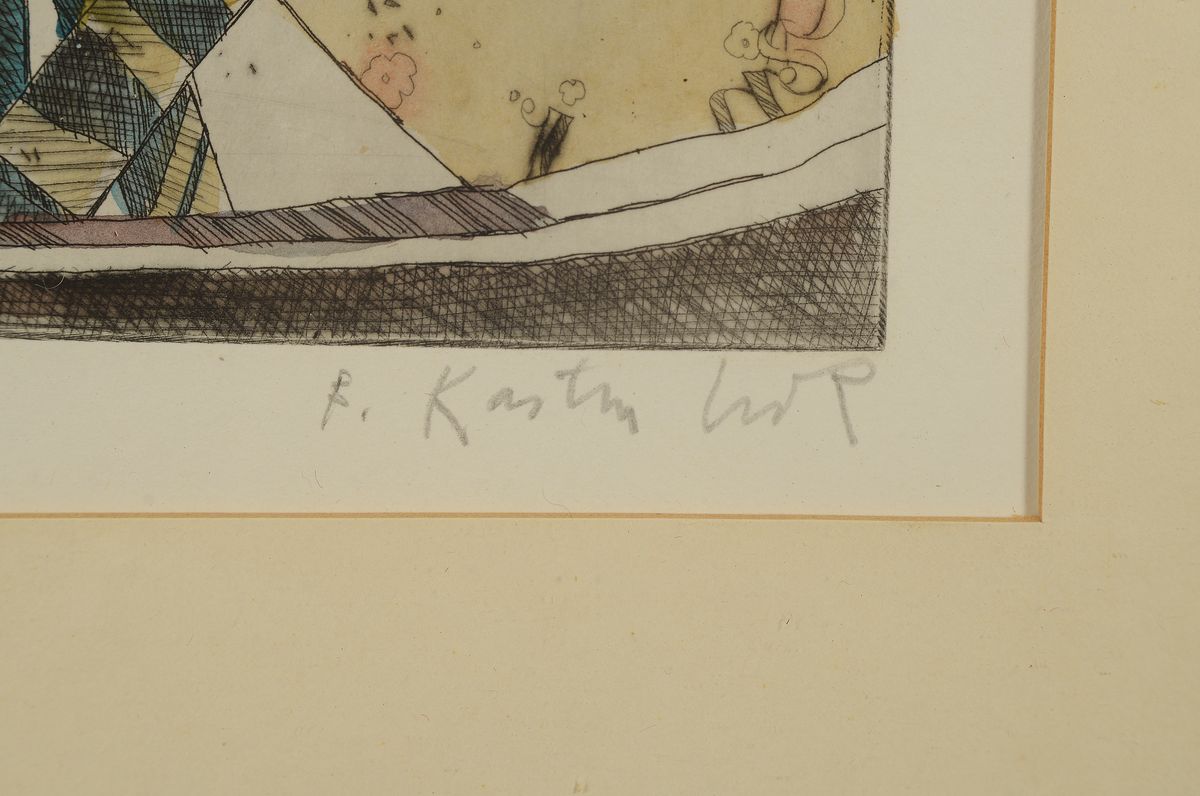 Detail b: Bernd Kastenholz, geb. 1949 Speyer, Ausbildung an der Meisterschule für Handwerker in Kaiserslautern sowie an der Werkkunstschule Mainz und an der ...
