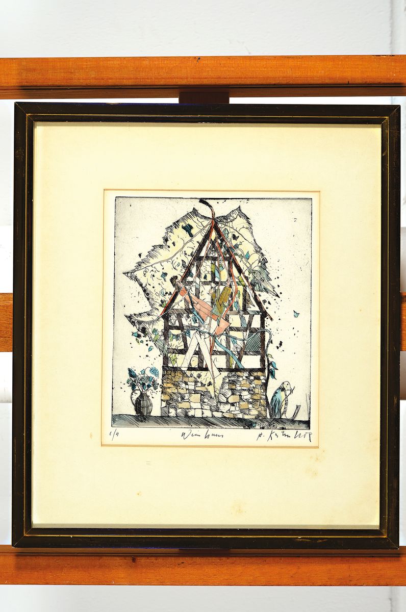Detail k: Bernd Kastenholz, geb. 1949 Speyer, Ausbildung an der Meisterschule für Handwerker in Kaiserslautern sowie an der Werkkunstschule Mainz und an der ...