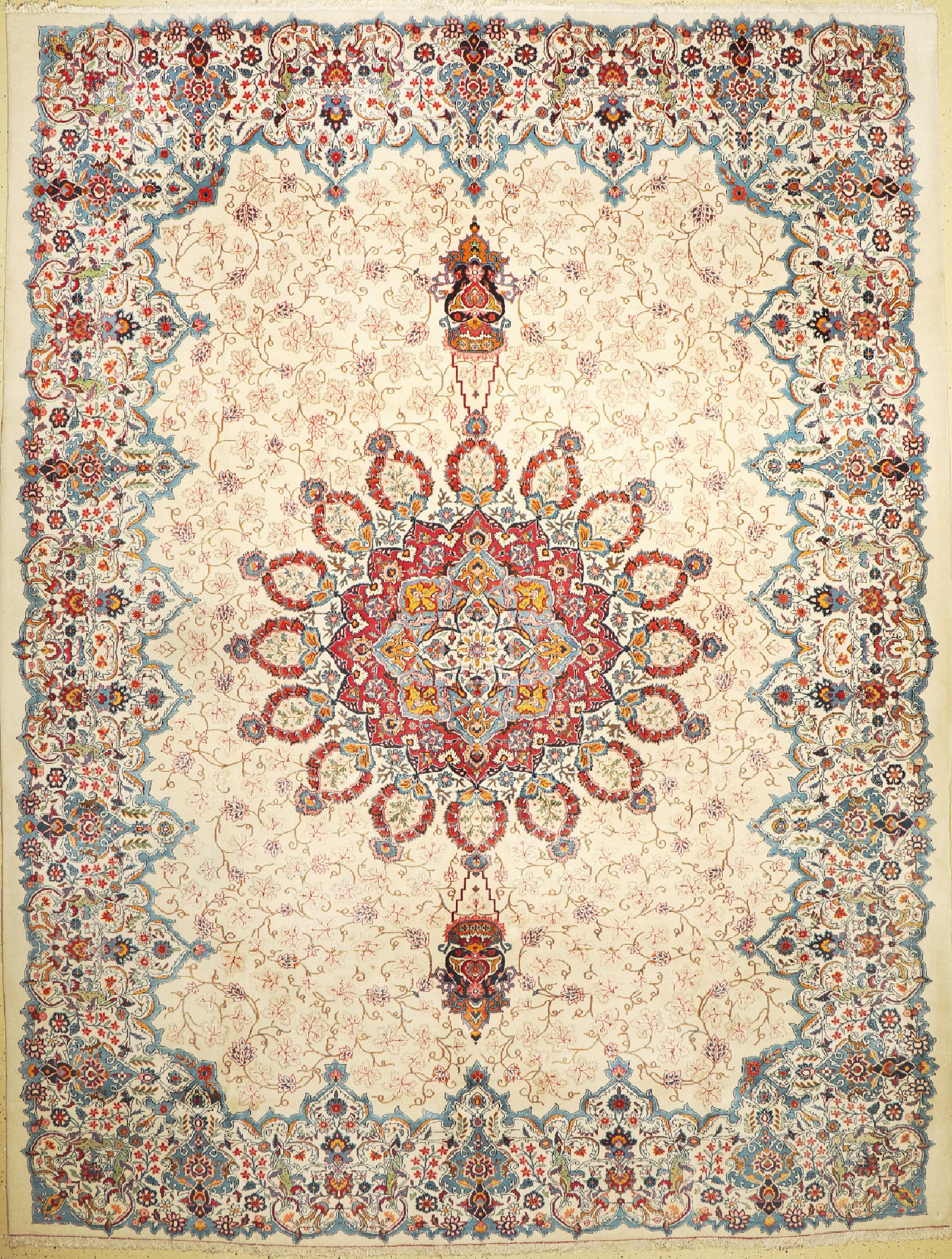 Keschan alt, Persien, um 1950, Wolle auf Baumwolle, ca. 423 x 324 cm, EHZ: 2