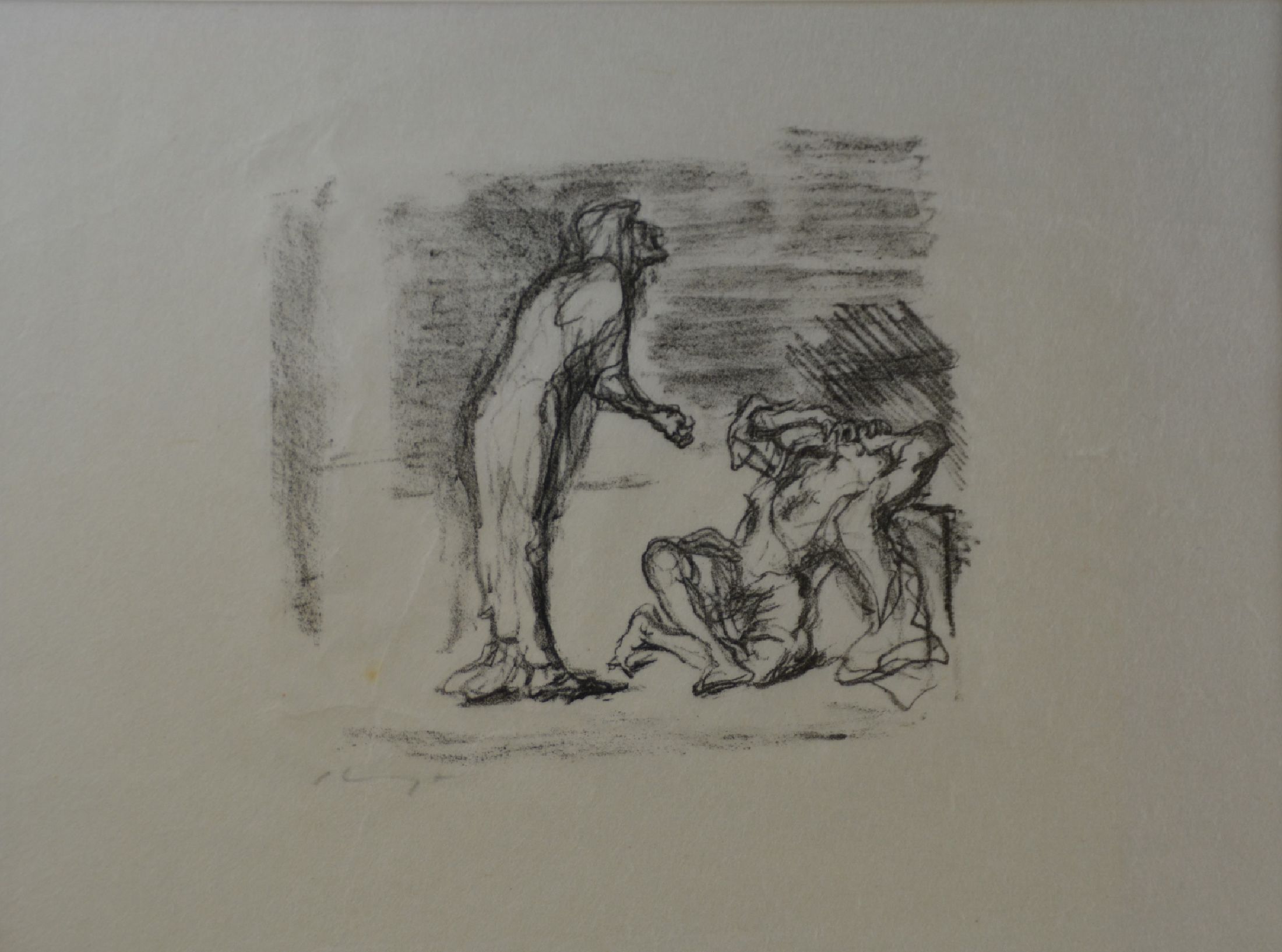 Detail b: Max Slevogt, 5 Grafiken: alle handsigniert, a. aus der Folge "Die Inseln Wak Wak", "Hasan uns seine verzweifelte Mutter", ...
