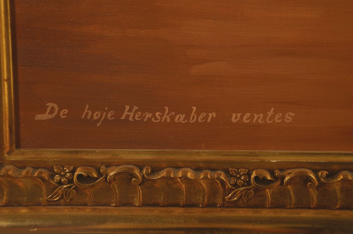 Detail a: Rasmus Christiansen, 1863 Bjertrup ved Hörning - 1940 Kopenhagen, Studium an der Akademie und der Kunstnernes Frie Studieskoler Kopenhagen, "de ...