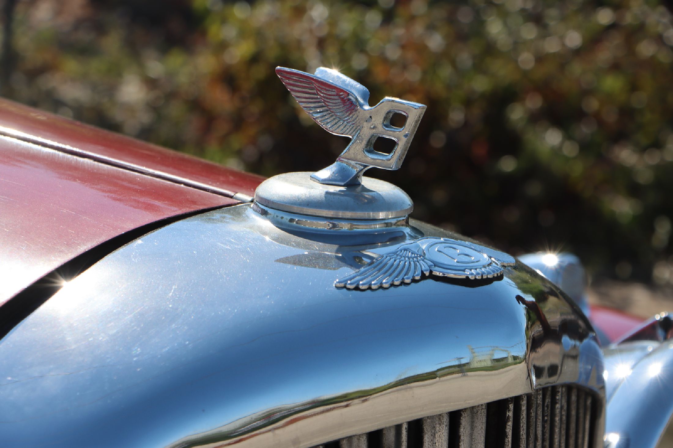 Detail c: 1947 Bentley MK VI Special, Fahrgestellnummer: B 417 Motor Nr.: B 459 C. Wie so viele Bentley MK 6 wurde auch dieser ursprünglich mit einer ...