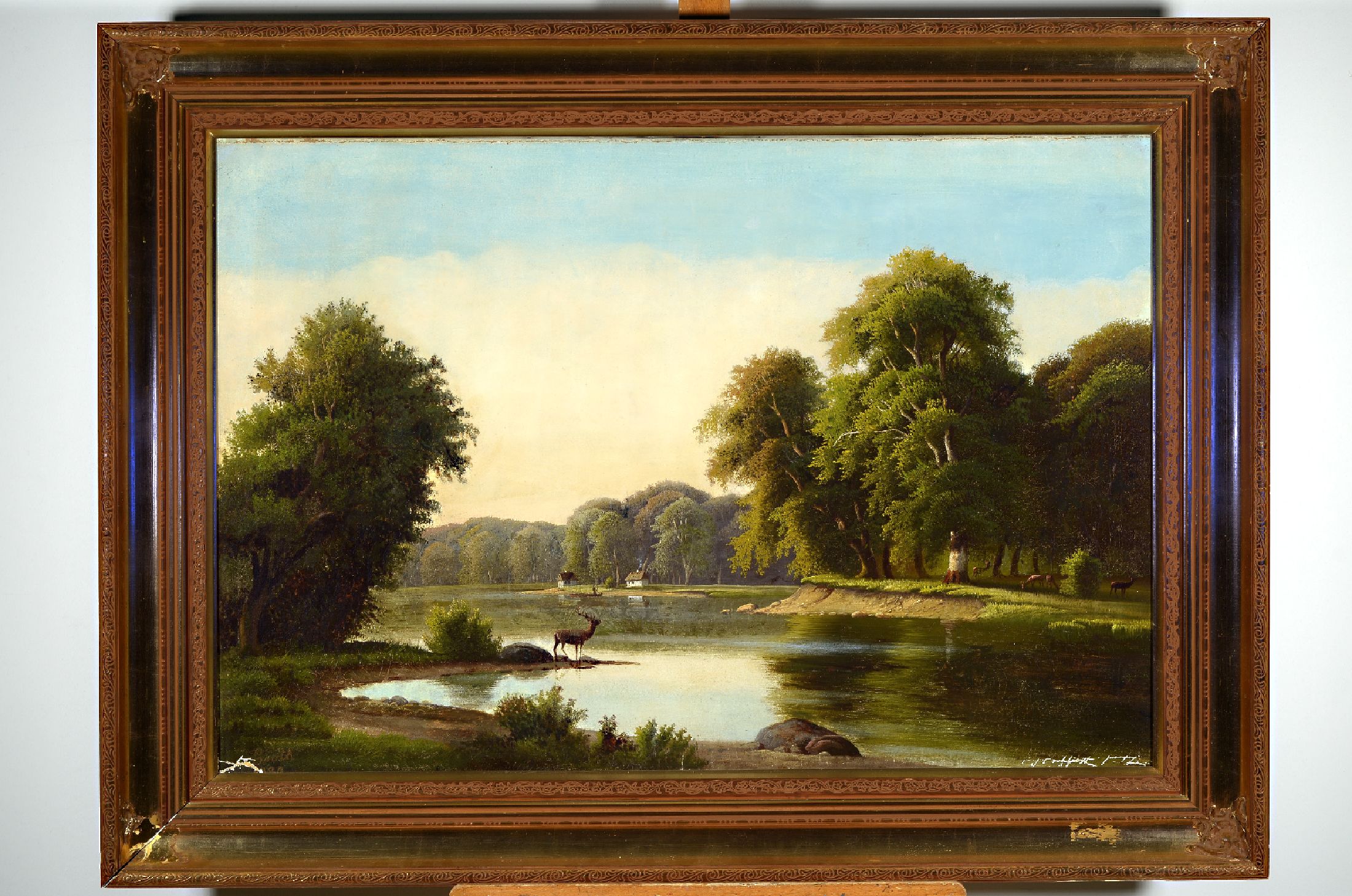 Vilhelm Groth, 1842 - 1899 Kopenhagen, Ausbildung an der Zeichenschule von Frederik Ferdinand Helsted, Studium an der Akademie Kopenhagen, beschickte ...