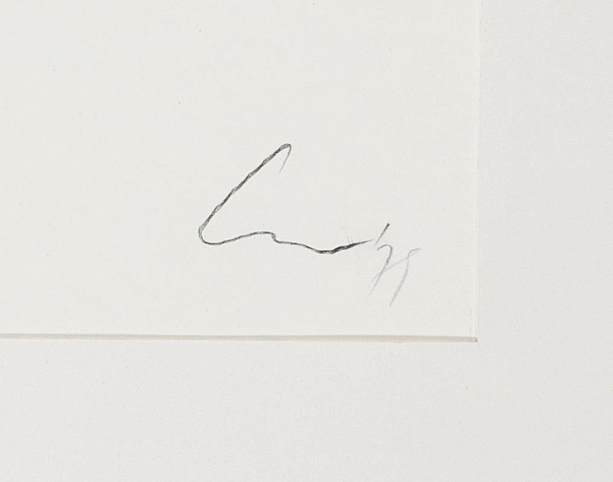 Detail e: Unbekannter zeitgen. Künstler, drei Collagen, Raumkörper im optischen Gleichgewicht, alle handsign., teils dat. 79, u.Gl., R.