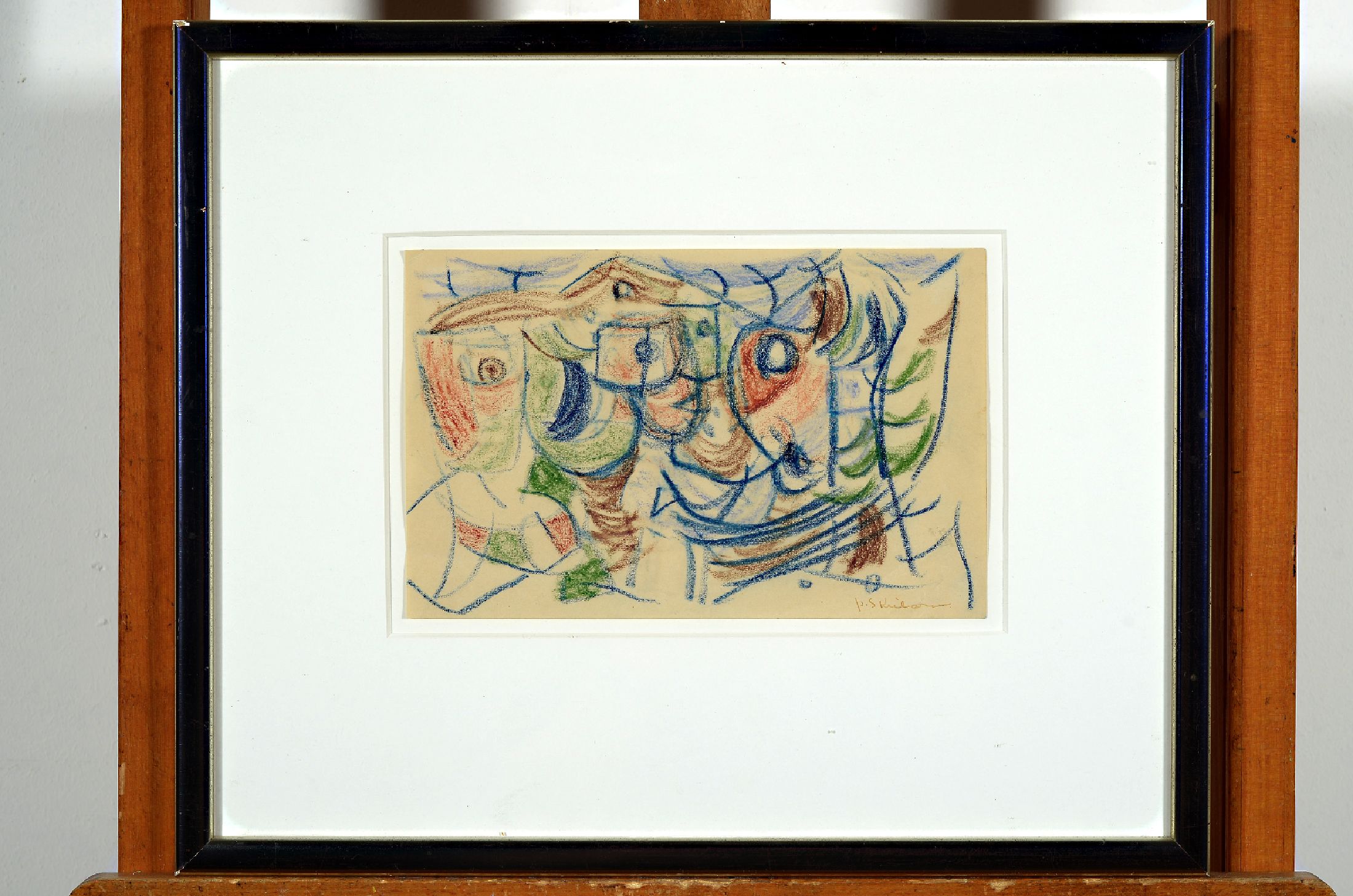 Thorvaldur Skulason, 1906-1984, gilt als einer der Pioniere der abstrakten Kunst Islands, ausgebildet bei Asgrimur Jonsson und an der Akademie Oslo, ...