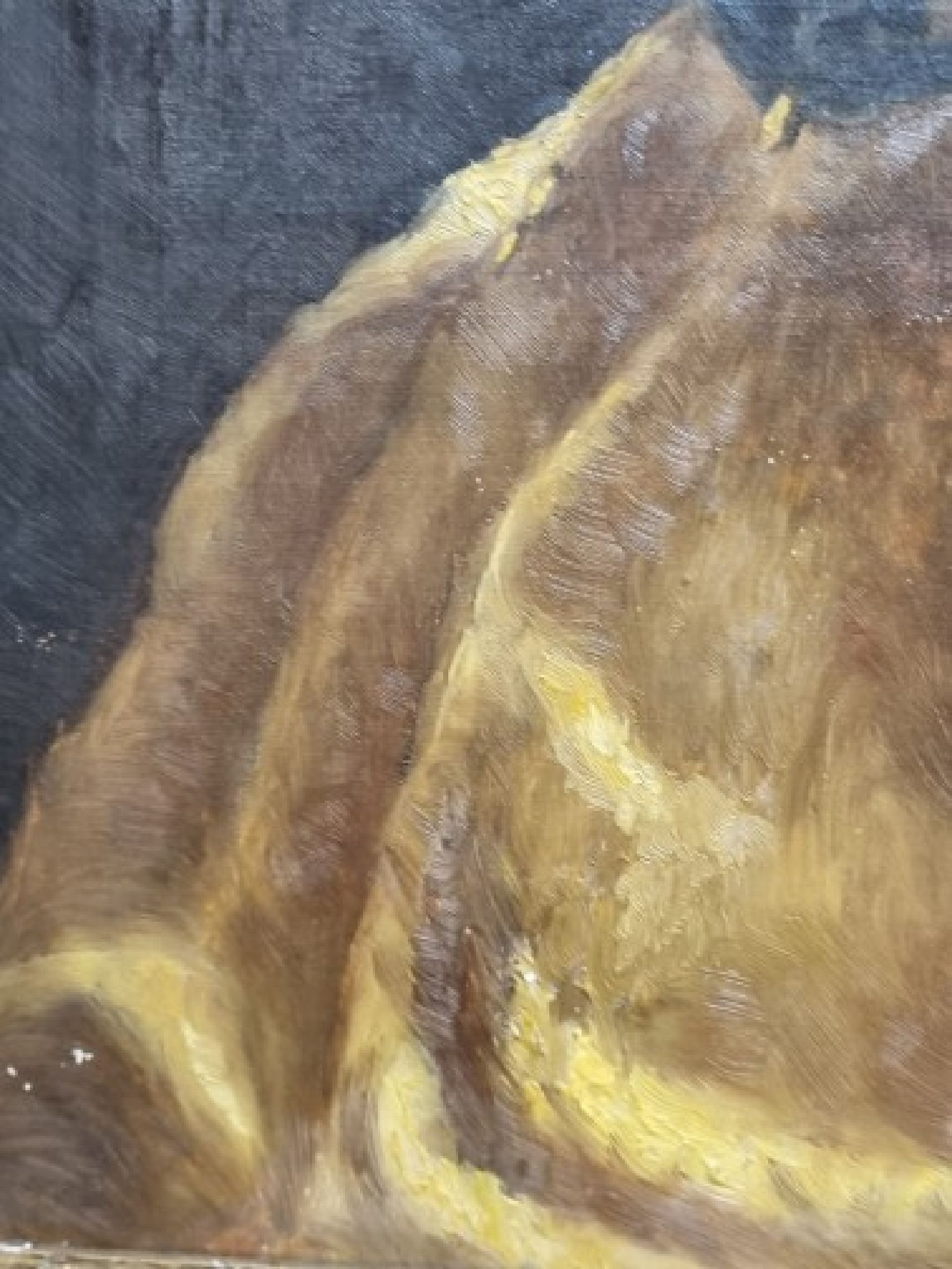 Detail b: Unbekannter Künstler, um 1900, Porträt eines Mannes mit Fez, Öl/Lwd, unsigniert, ca. 54x43cm, R. ca. 70x58cm