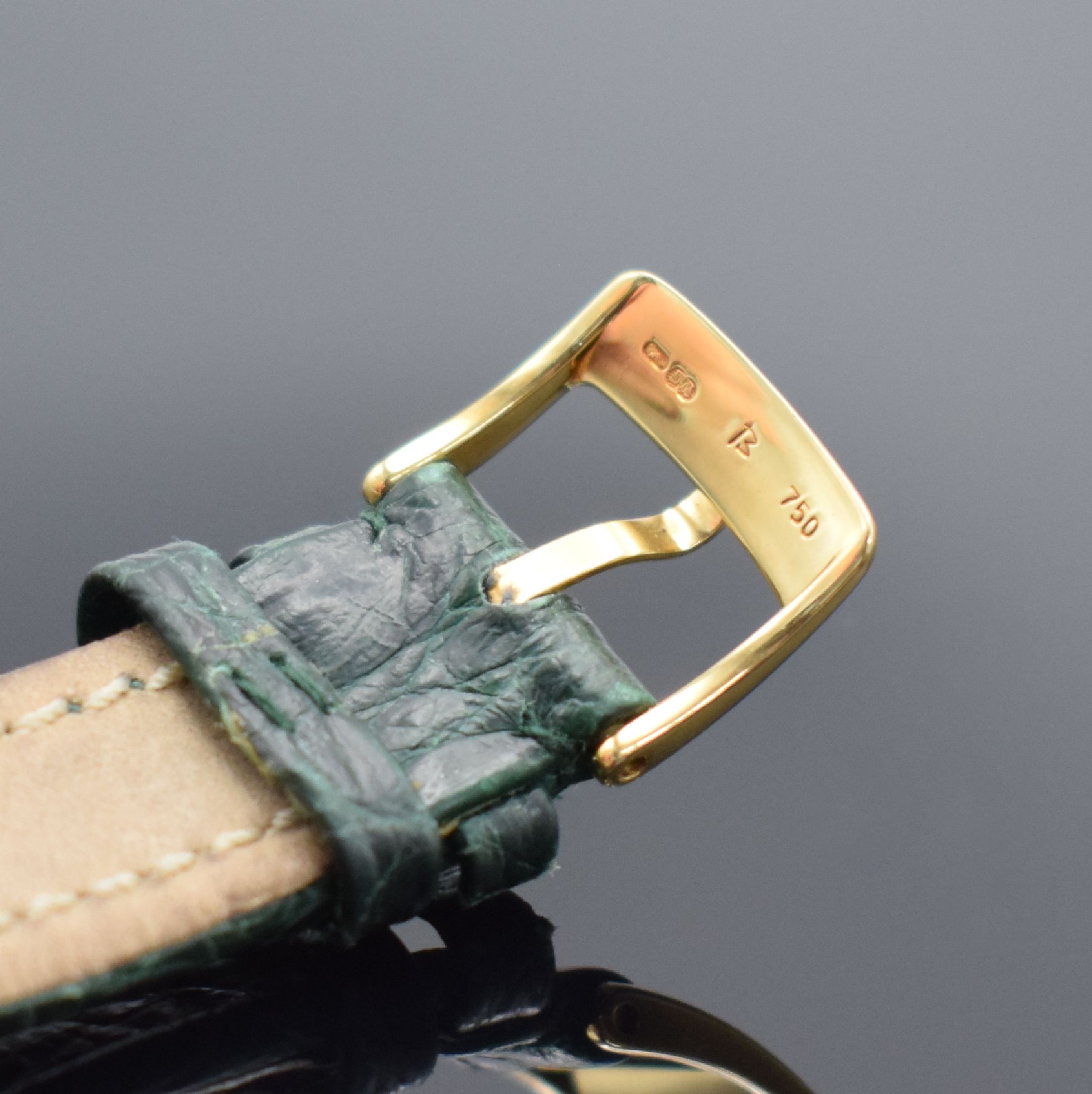 Detail d: CHOPARD Imperiale Damenarmbanduhr in 750/000 GG Referenz 38/3157-22 mit Chronograph, Schweiz um 1995, quarz, massives Goldgeh., Bandanst., Krone & ...